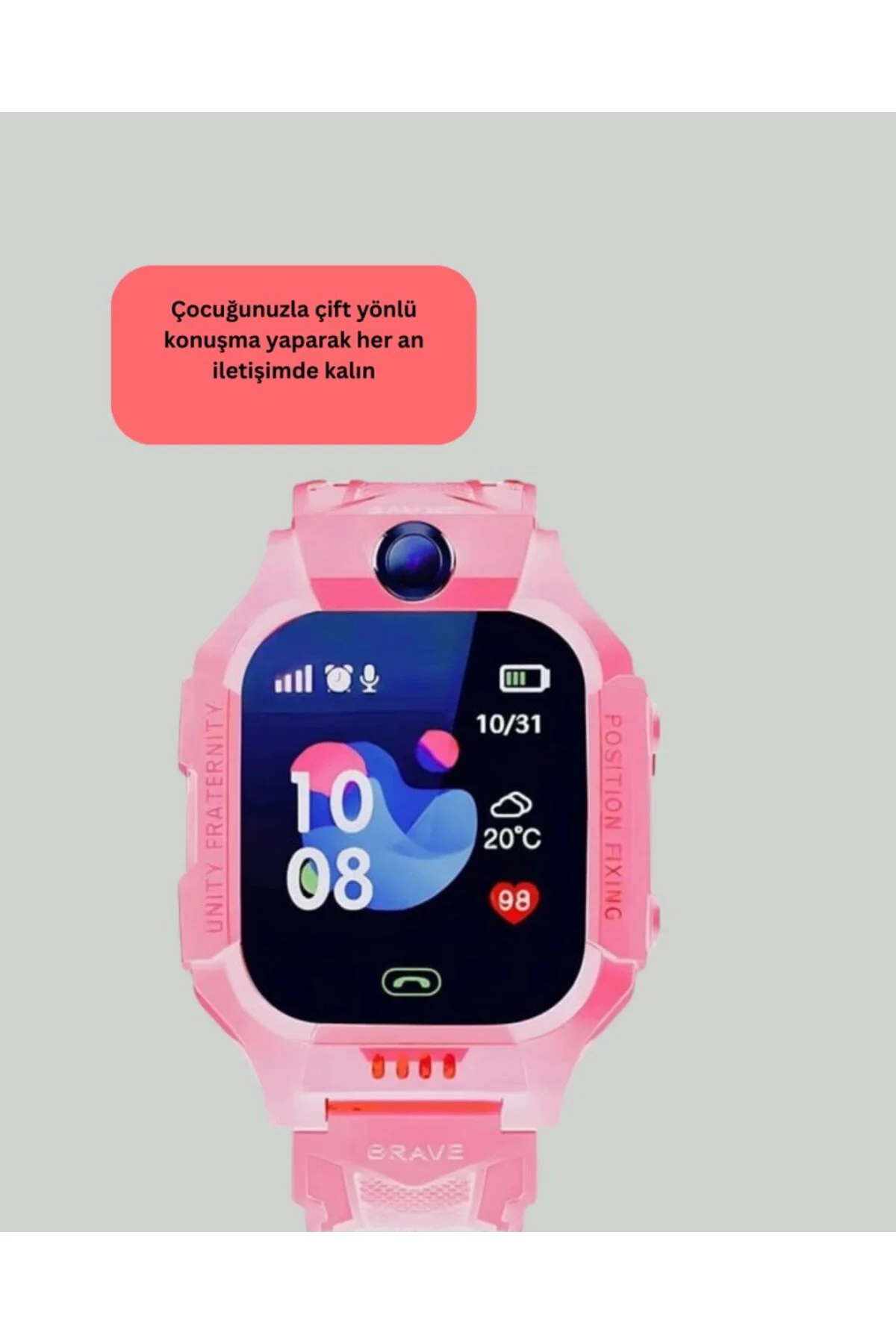 S10 Çocuk Akıllı Saati Konum Geçmişi Ve Alarm Fonksiyonlu