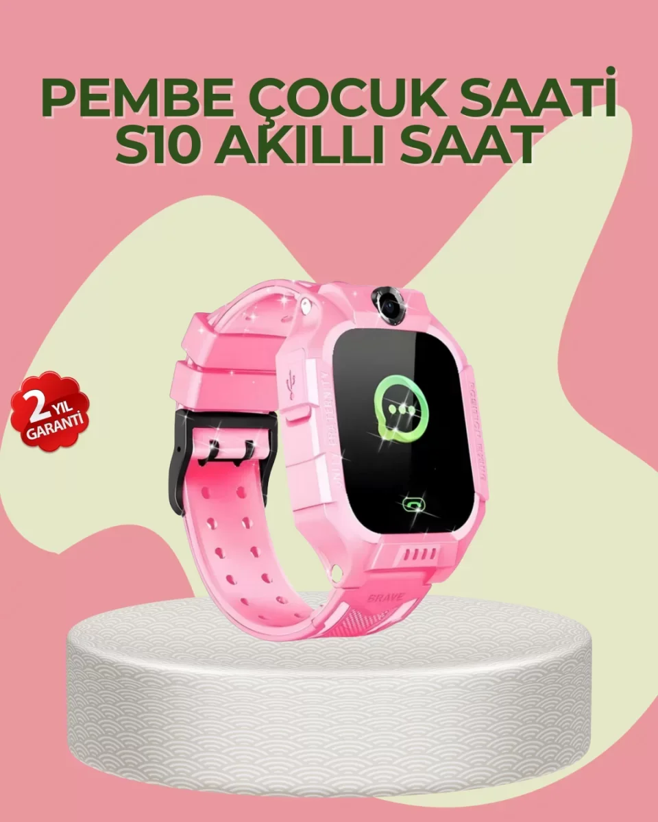 S10 Çocuk Takip Saati Güvenli Alan Uyarısı ve Sesli Mesaj - Lisin
