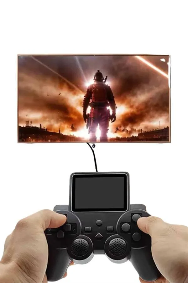S10 Gamepad 520 Oyunlu Klasik Taşınabilir Retro Oyun Konsolu - Kablosuz El Atarisi