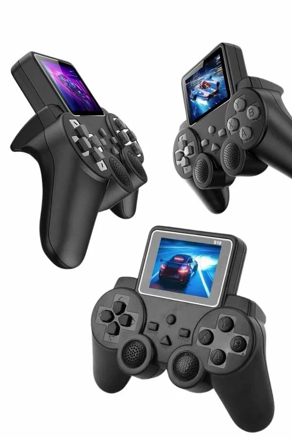 S10 Gamepad 520 Oyunlu Klasik Taşınabilir Retro Oyun Konsolu - Kablosuz El Atarisi