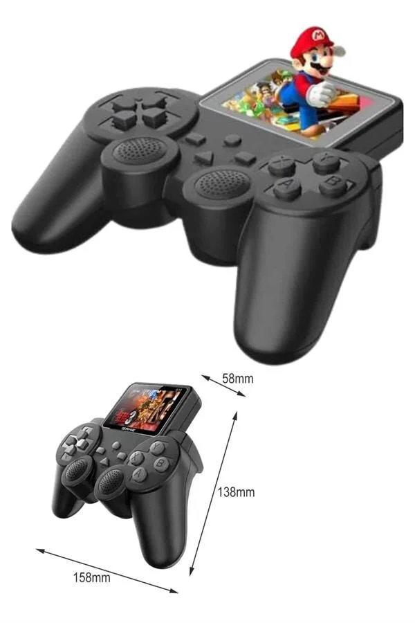 S10 Gamepad 520 Oyunlu Klasik Taşınabilir Retro Oyun Konsolu - Kablosuz El Atarisi