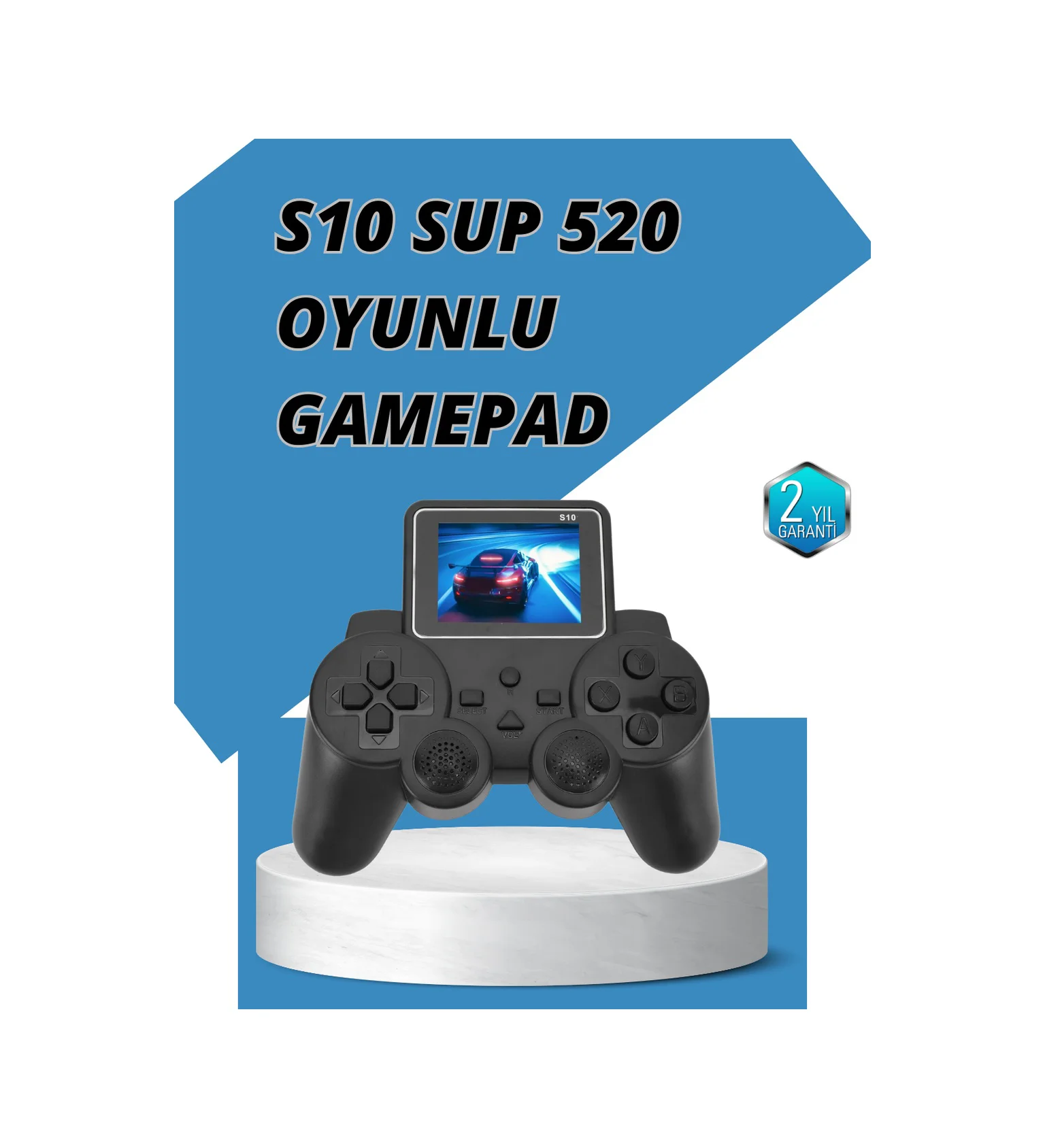 S10 Gamepad Hdmı Tv Bağlantılı 520 Klasik Retro Oyun 2025 Seri Orijinal