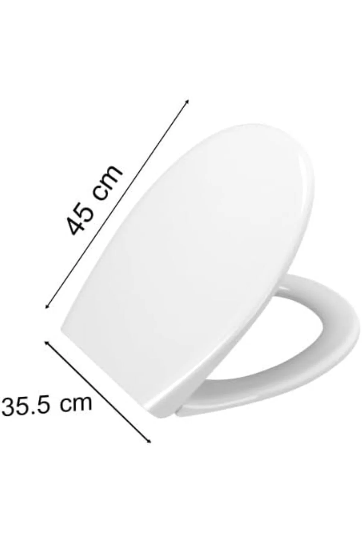 S10 Klozet Kapağı 84-003-009, Yavaş Kapanır, Duroplast, Sandviç T S10 Klozet Kapağı 84-003-009, Yavaş Kapanır, Duroplast, Sandviç T