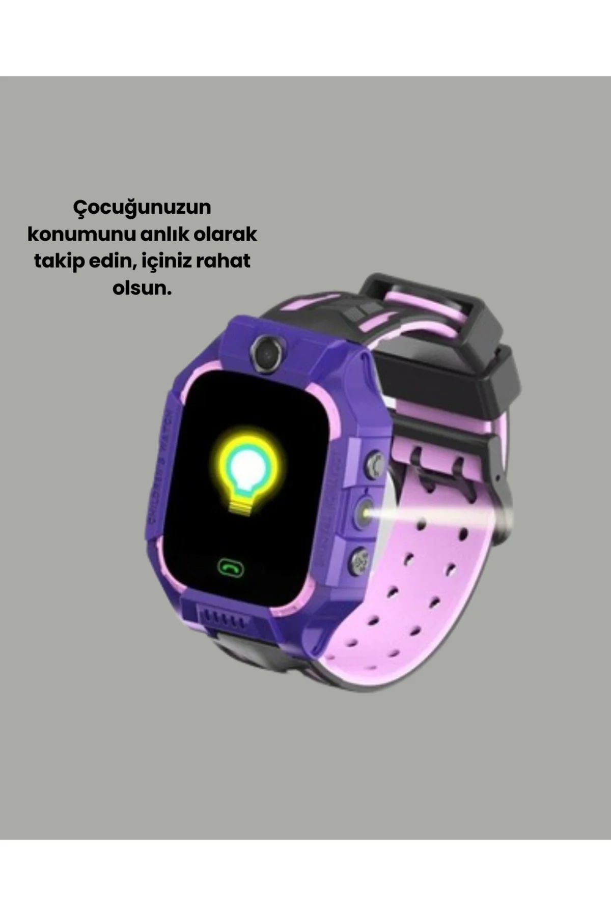 S10 Mor Akıllı Çocuk Saati - Lisinya