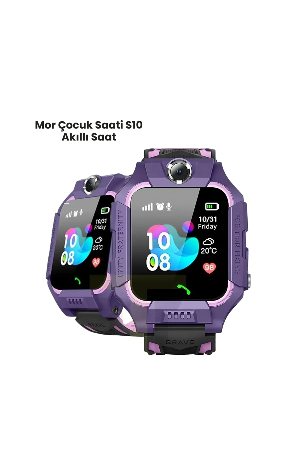 S10 Mor Akıllı Çocuk Saati