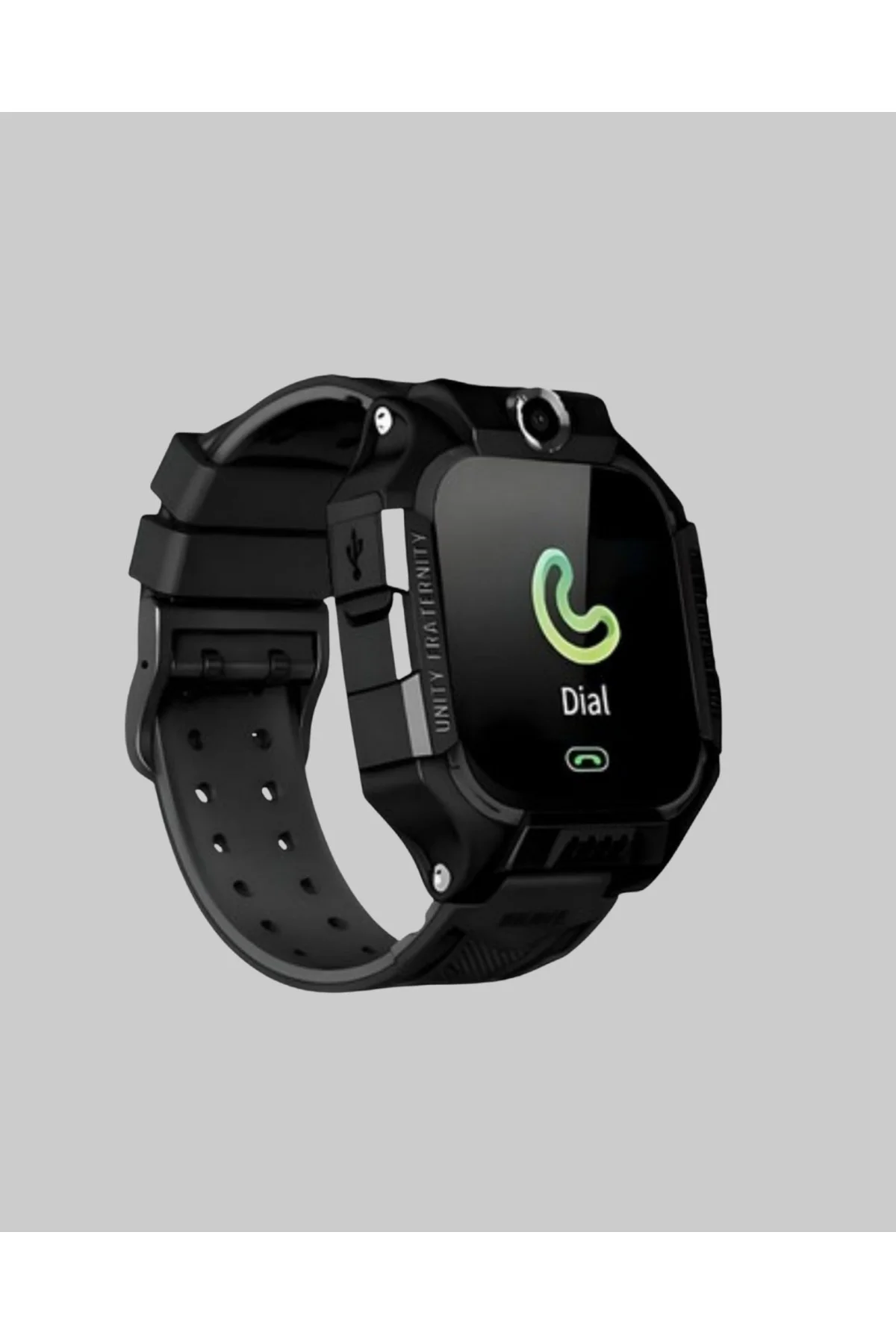 S10 Siyah Akıllı Çocuk Saati Konum Takip ve Güvenlik Özellikli - 