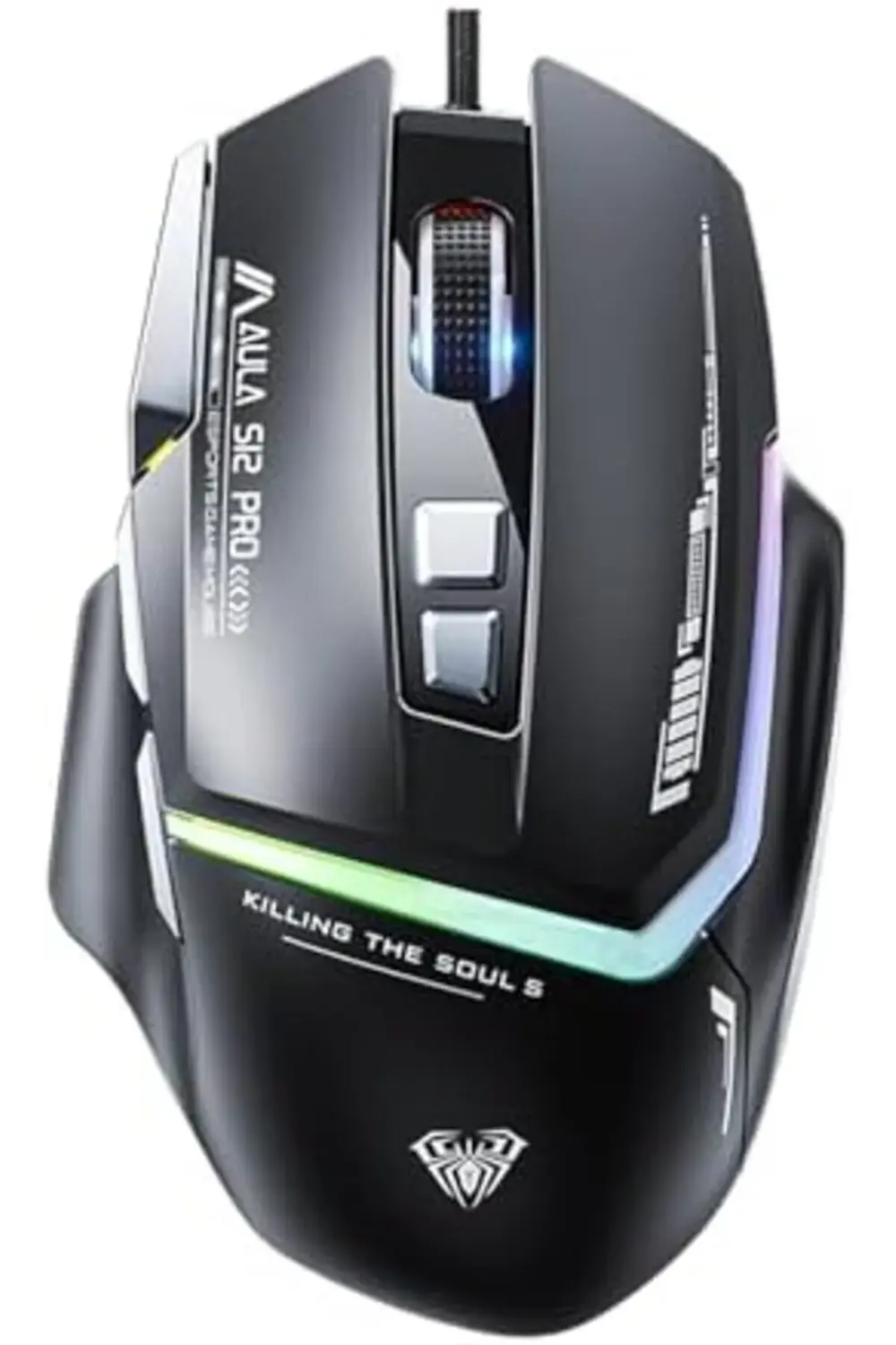 S12 Pro 12800 DPI 8 Tuşlu Makrolu Kablolu Optik Gaming Oyuncu Mou