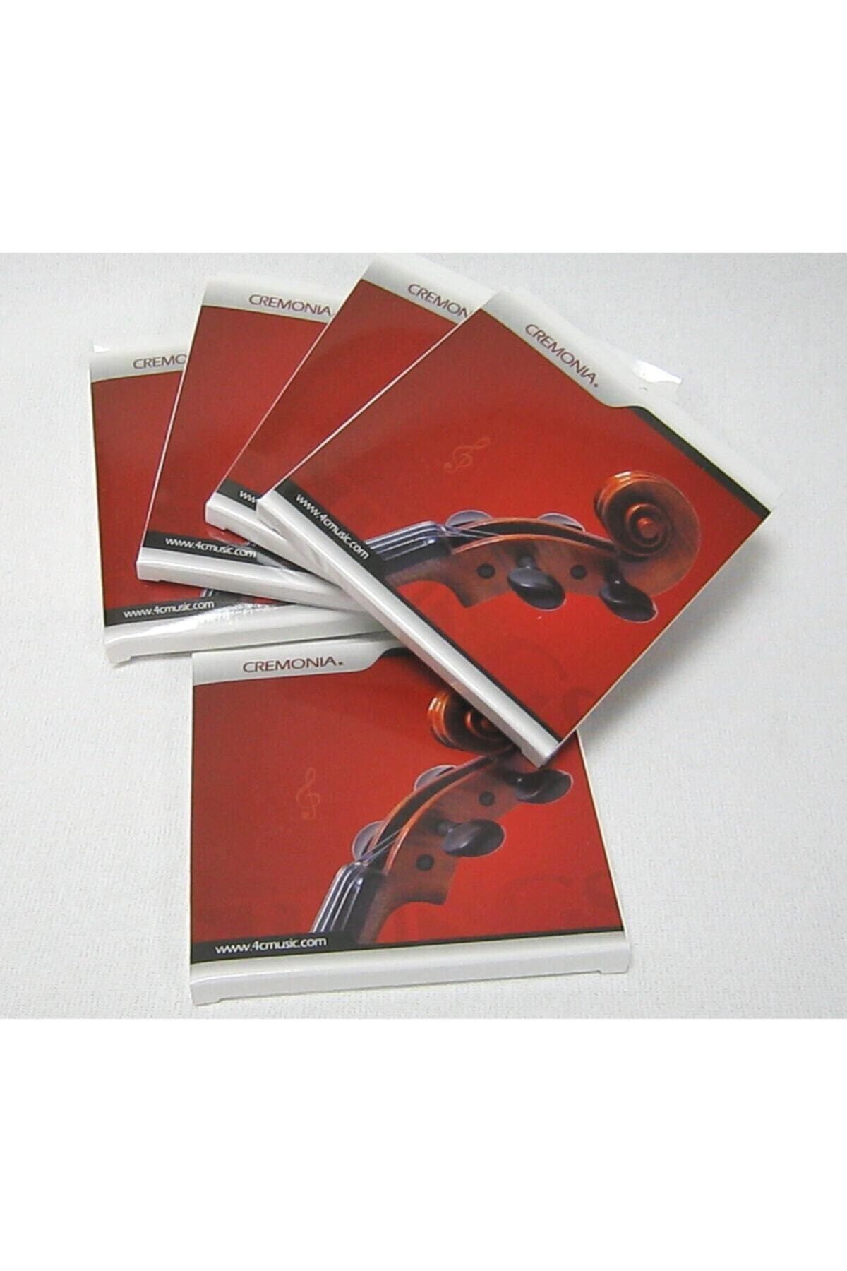 Cremonia S134v Keman Teli Set, E(Mi)-A(La)-D(Re)-G(Sol) 4/4 Keman Teli Tak
