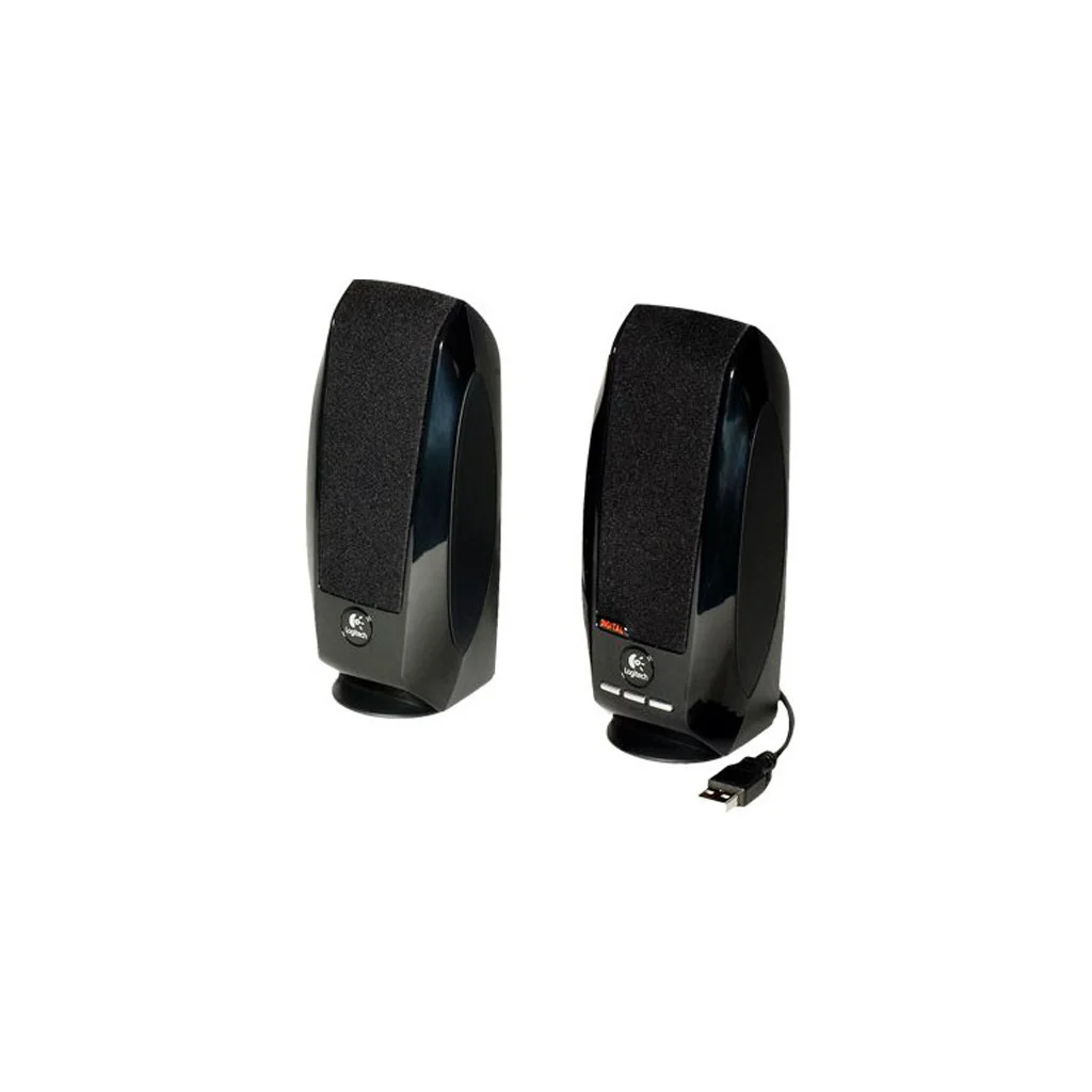 S150 1.2W USB Hoparlör - 2.0 Kanallı Dijital Ses Sistemi (Siyah)