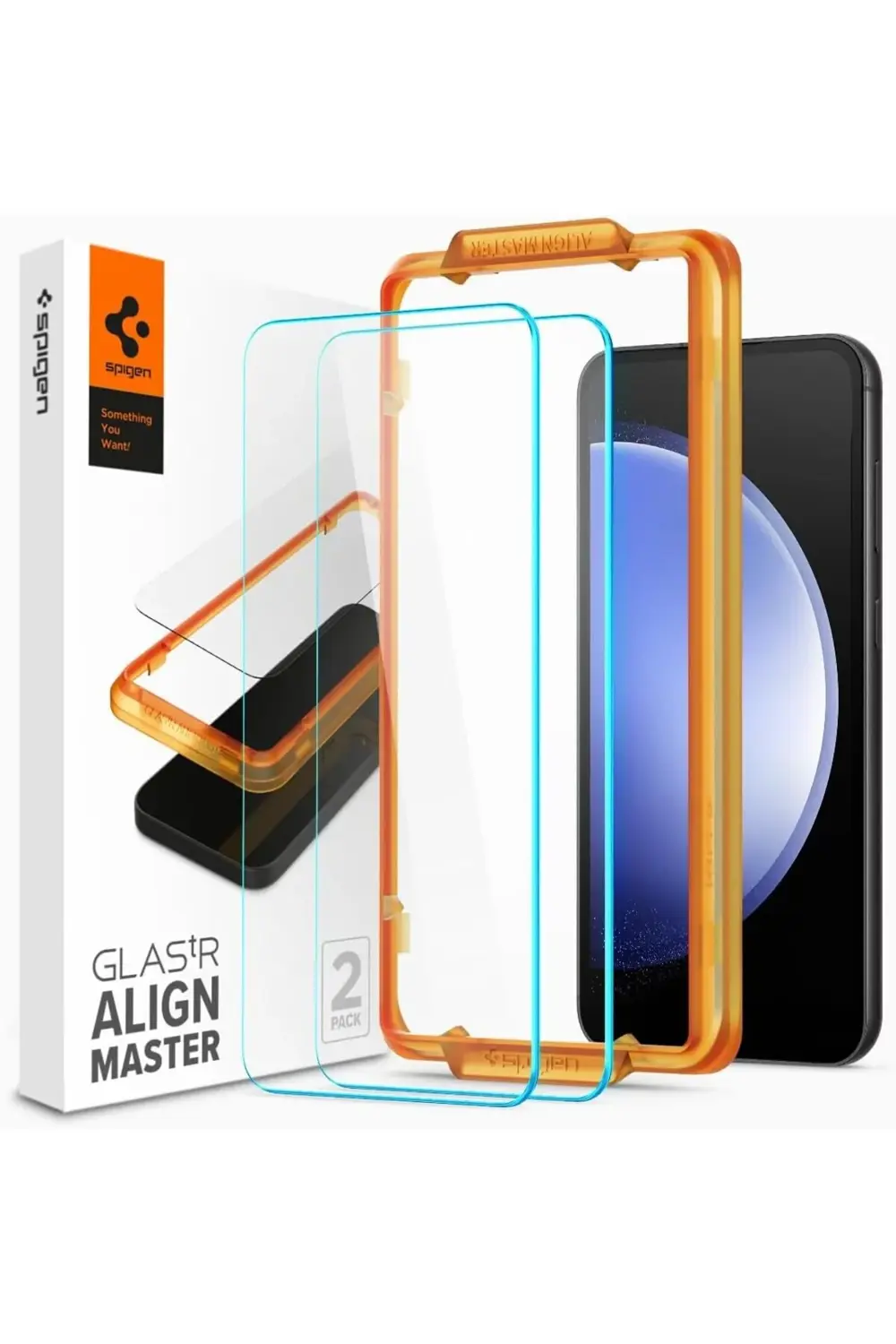 S23 FE Cam Ekran Kurulum Glas.tR AlignMaster Full Cover (2 Adet)