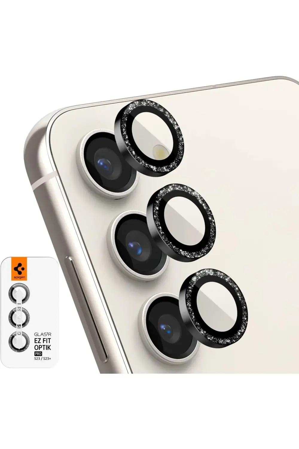 S23 / S23 Kamera Lens Camı Kurulum GLAS.tR EZ Fit Optik Pro (2 Ad