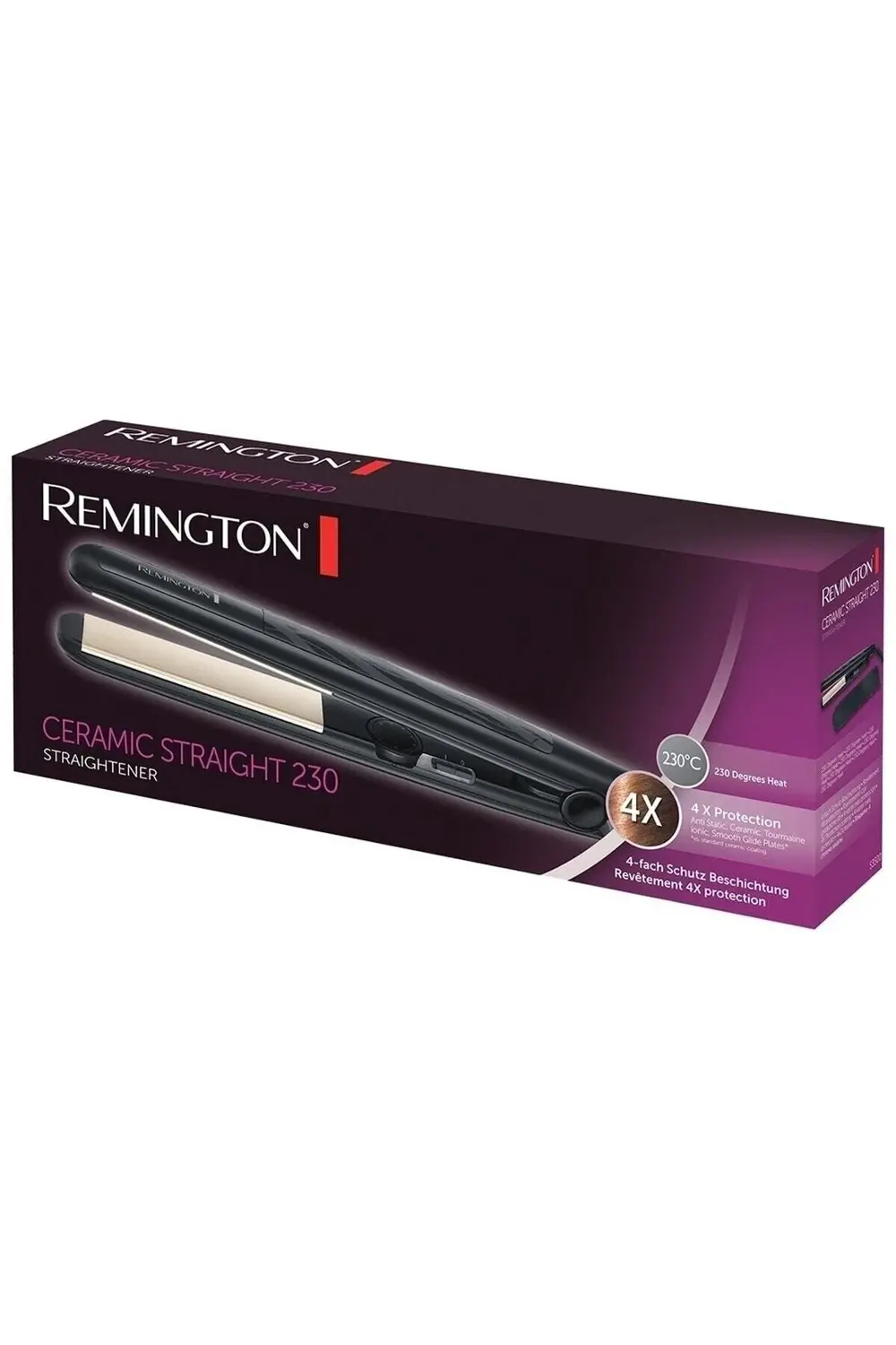 S3500 Anti-Statik Seramik Turmalin Kaplama Saç Düzleştirici