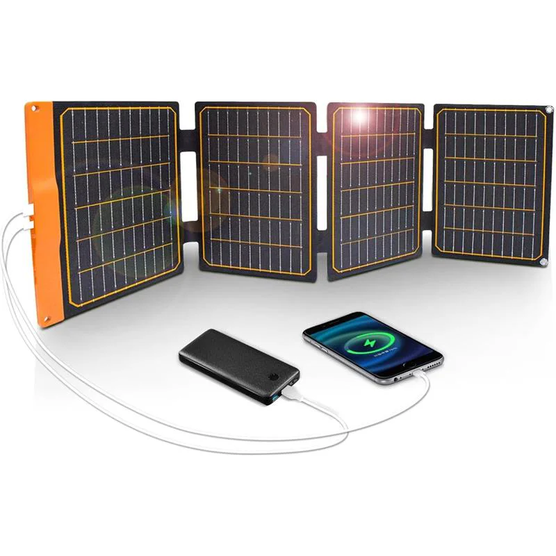 S40 40W USB Çıkışlı Solar Panel - Taşınabilir Katlanır Güneş Paneli, IP67 Su Geçirmez, 24% Yüksek Dönüşüm Verimi Fiyatı, Yorumları ve Özellikleri