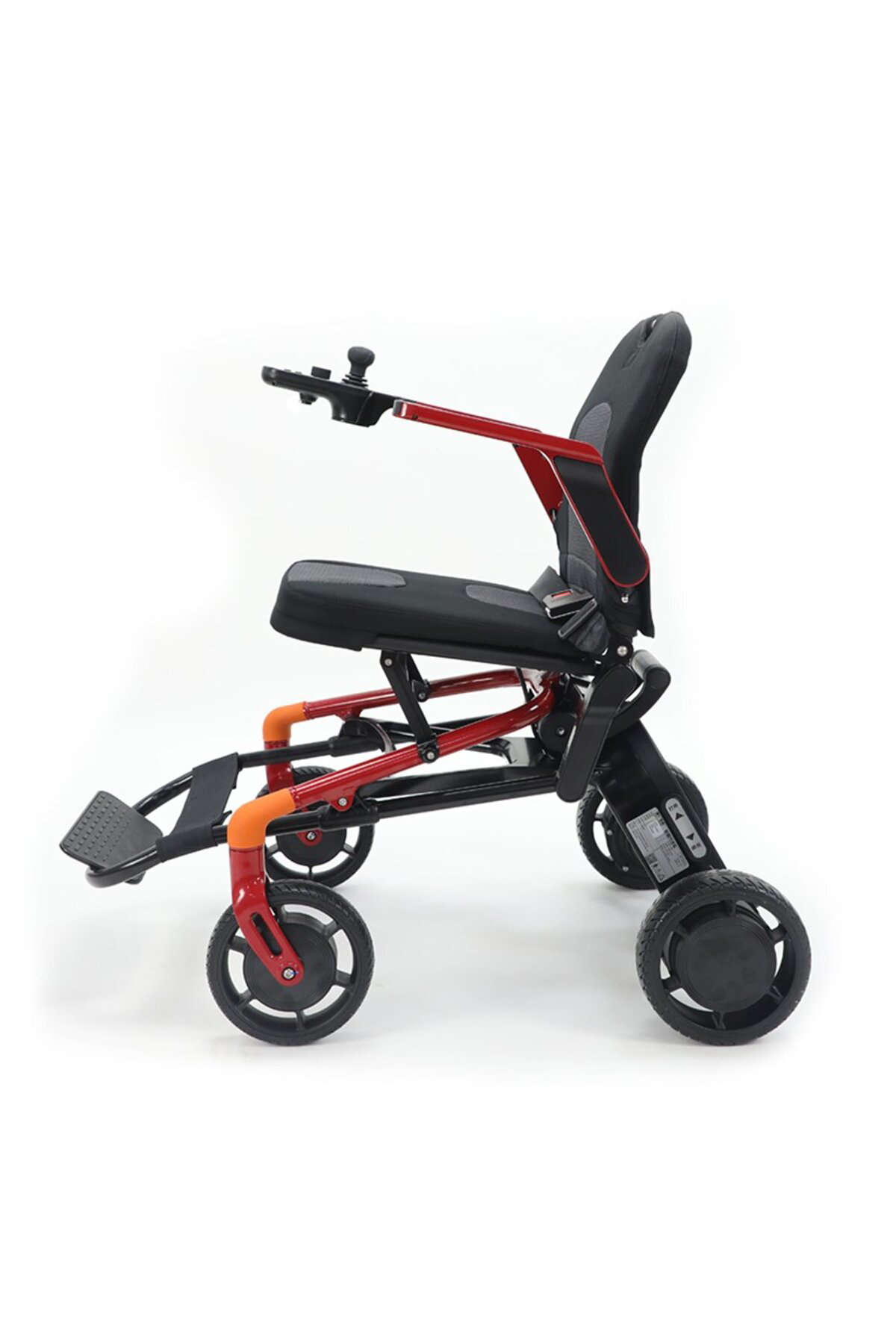 Masmel S480 Smart Akülü Tekerlekli Sandalye 20 Ah Kirmizi