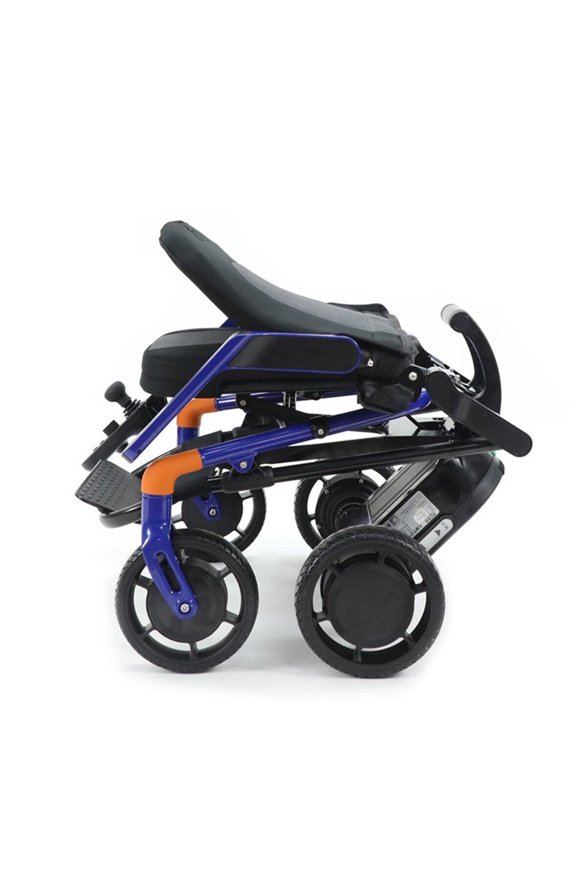 Masmel S480 Smart Akülü Tekerlekli Sandalye 20 Ah Mavi