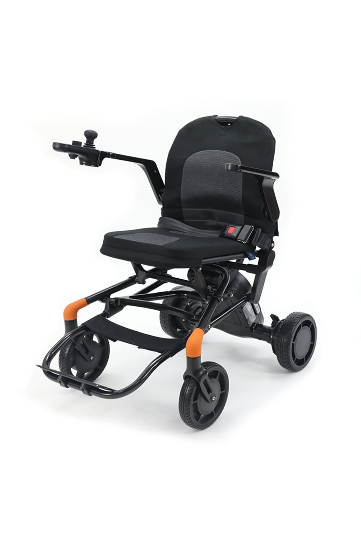 Masmel S480 Smart Akülü Tekerlekli Sandalye 10 Ah Siyah