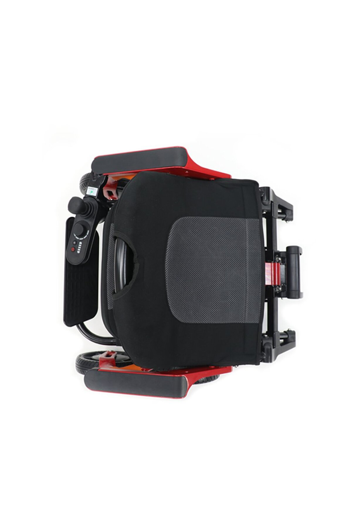 Masmel S480 Smart Akülü Tekerlekli Sandalye 10 Ah Kirmizi