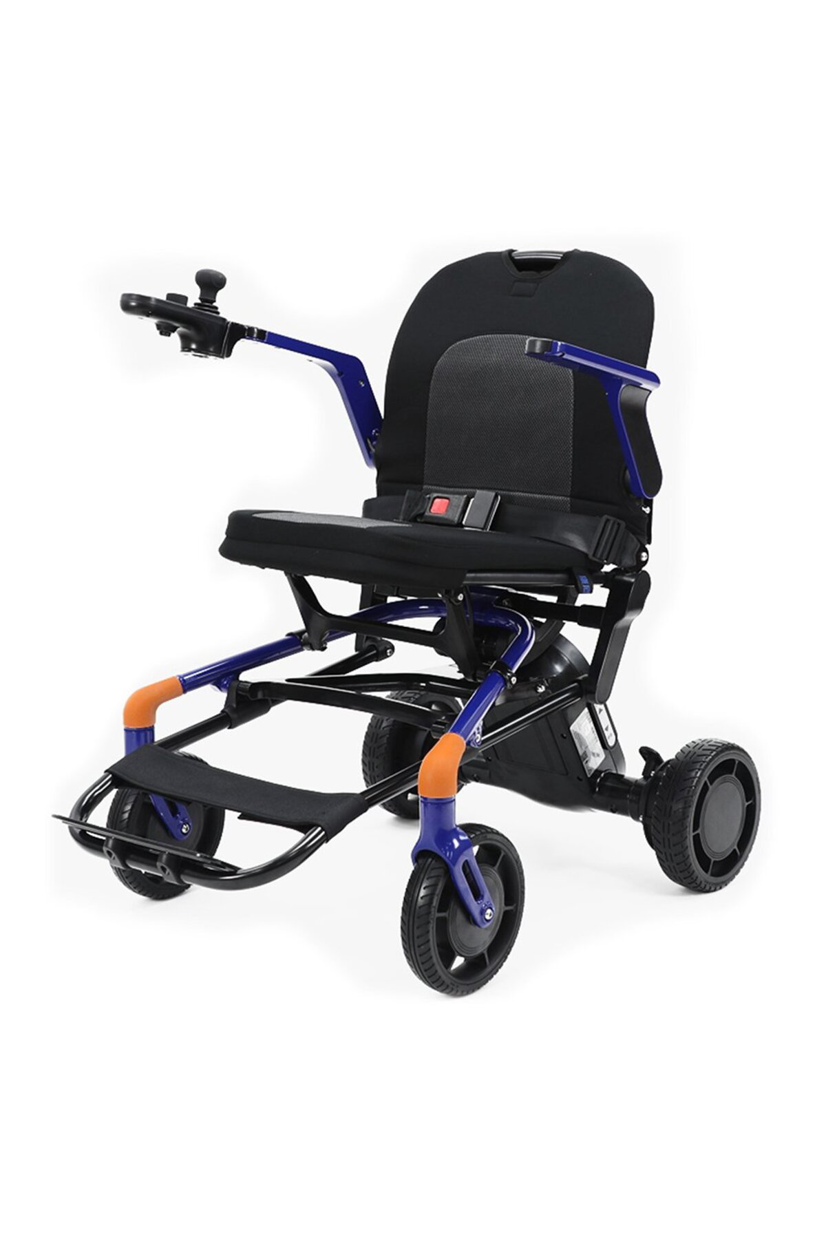 Masmel S480 Smart Akülü Tekerlekli Sandalye 10 Ah Mavi