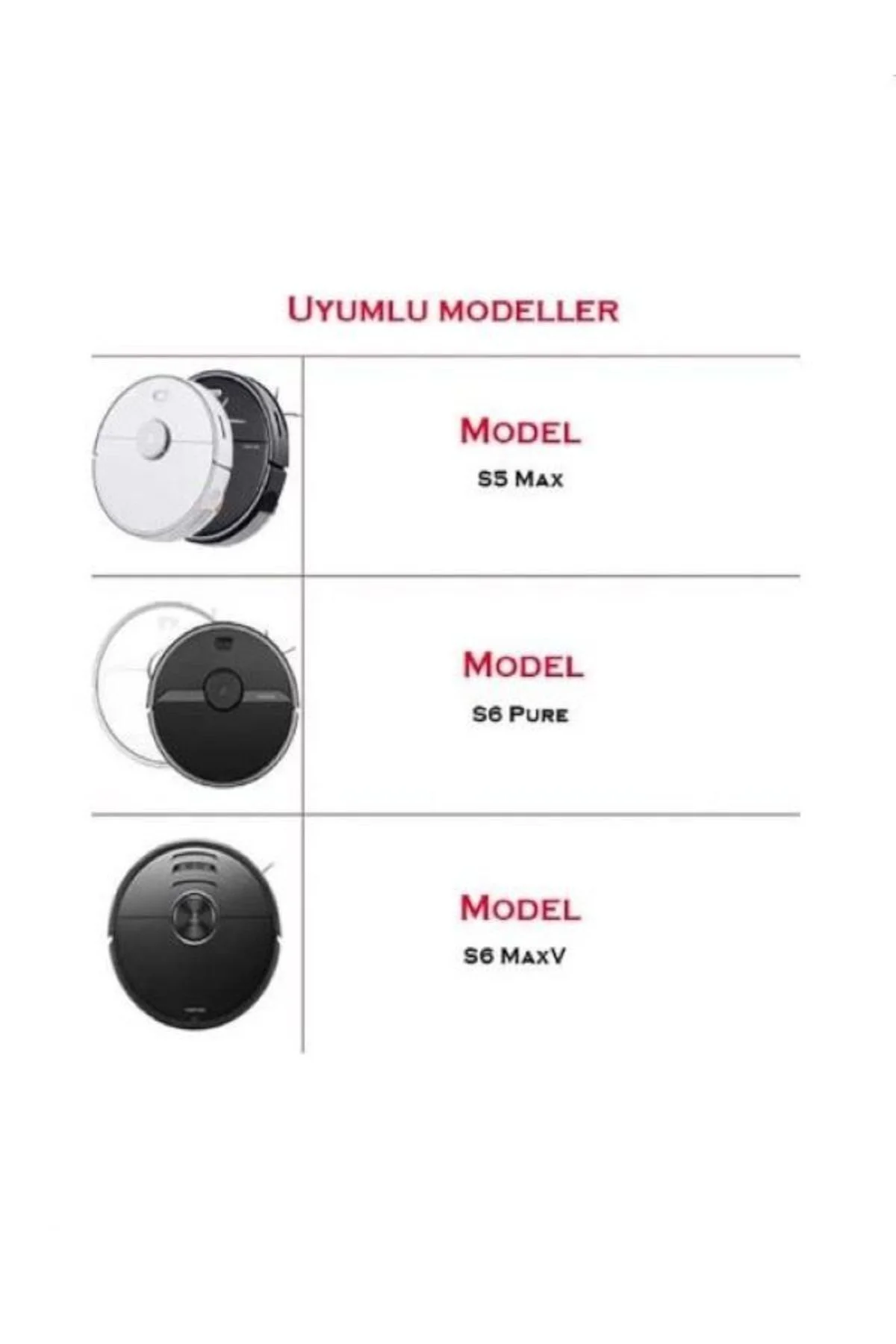 S50-s55-s5 Max Uyumlu 4'lü Mop Fiber Bezi (4 Adet)