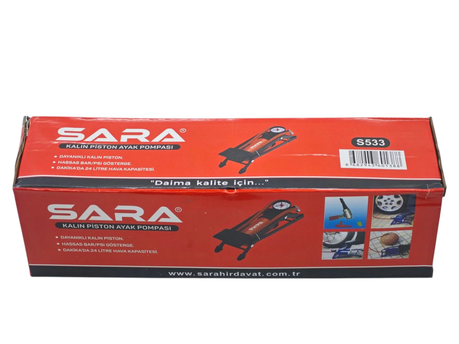 S533   Sara Kalın Piston Ayak Pompası
