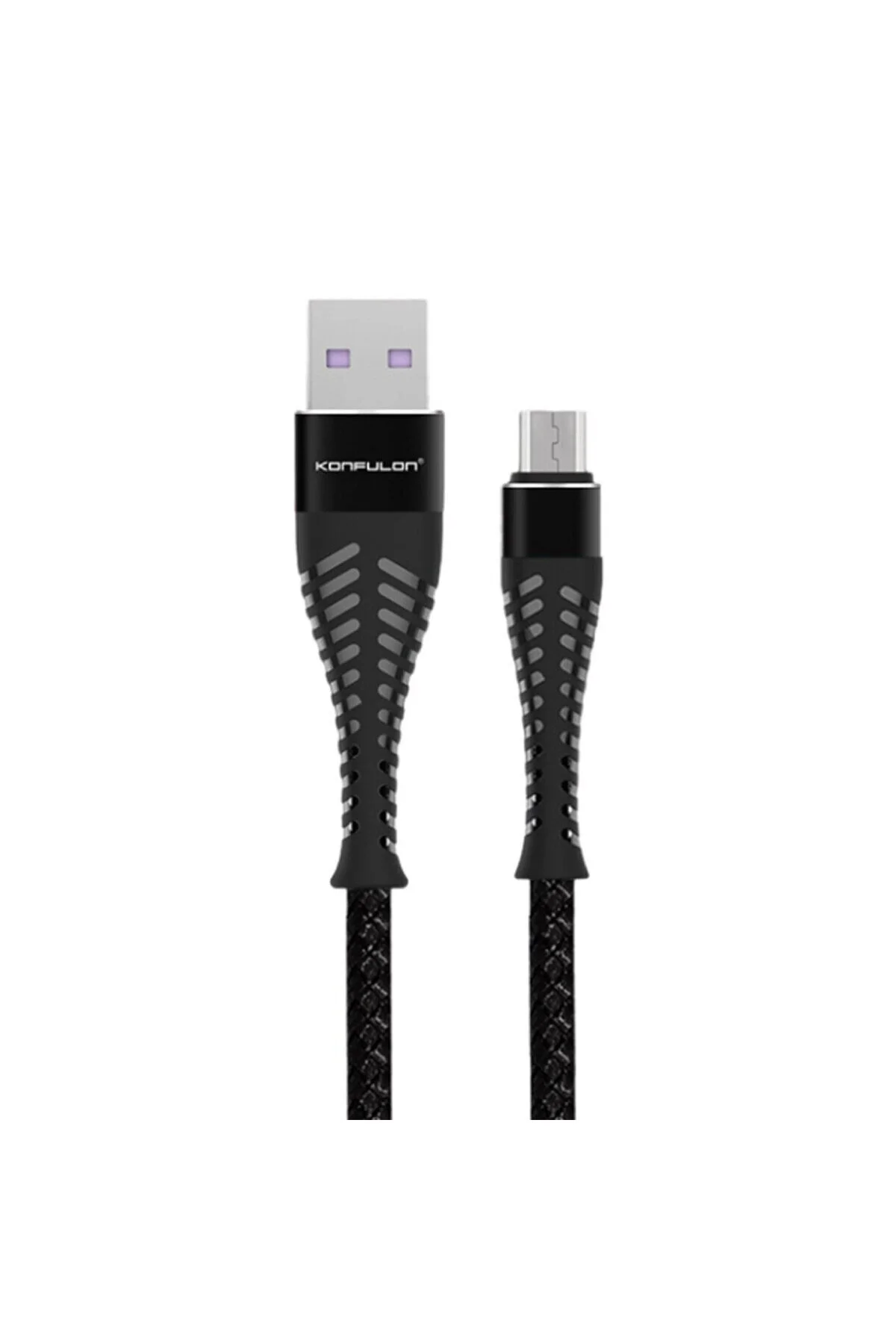 S61 Micro Usb Kablo 1.2m 2.1a - Siyah