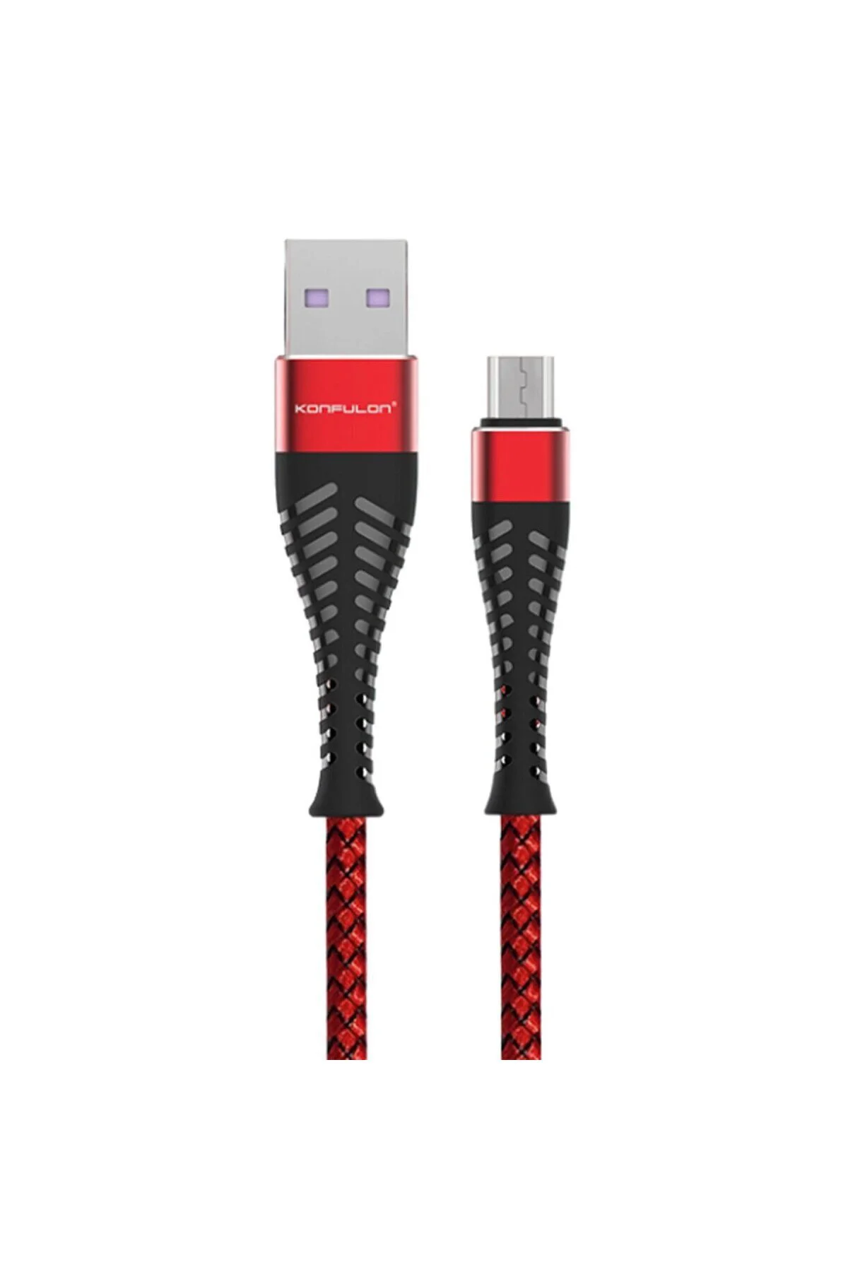 S61 Micro Usb Kablo 1.2m 2.1a - Kırmızı
