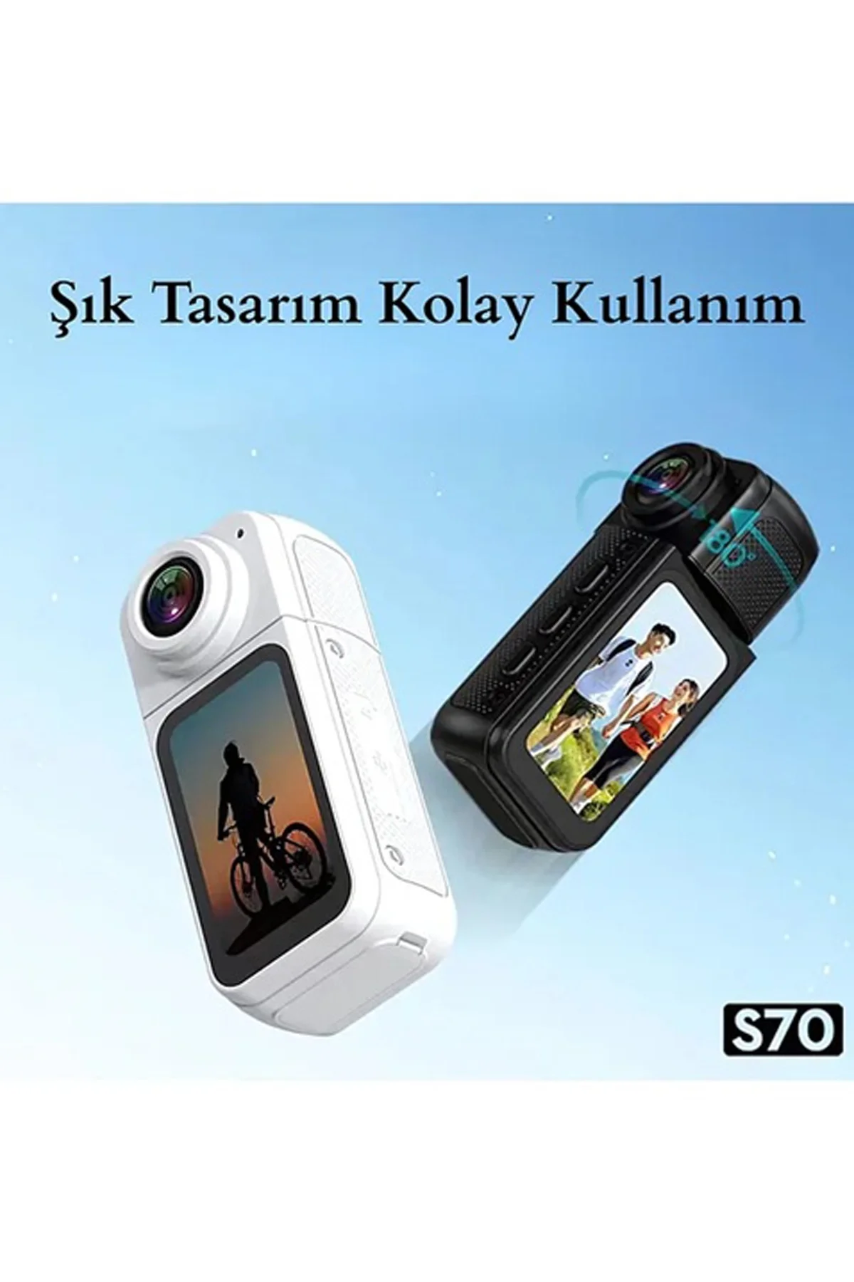 S70 Mıknatıslı Yaka Kamerası Hd Kalite, 30 Fps, Kolay Bağlantı, Boyun Askısı 2.7k Siyah S70 Mıknatıslı Yaka Kamerası Hd Kalite, 30 Fps, Kolay Bağlantı, Boyun Askısı 2.7k Siyah