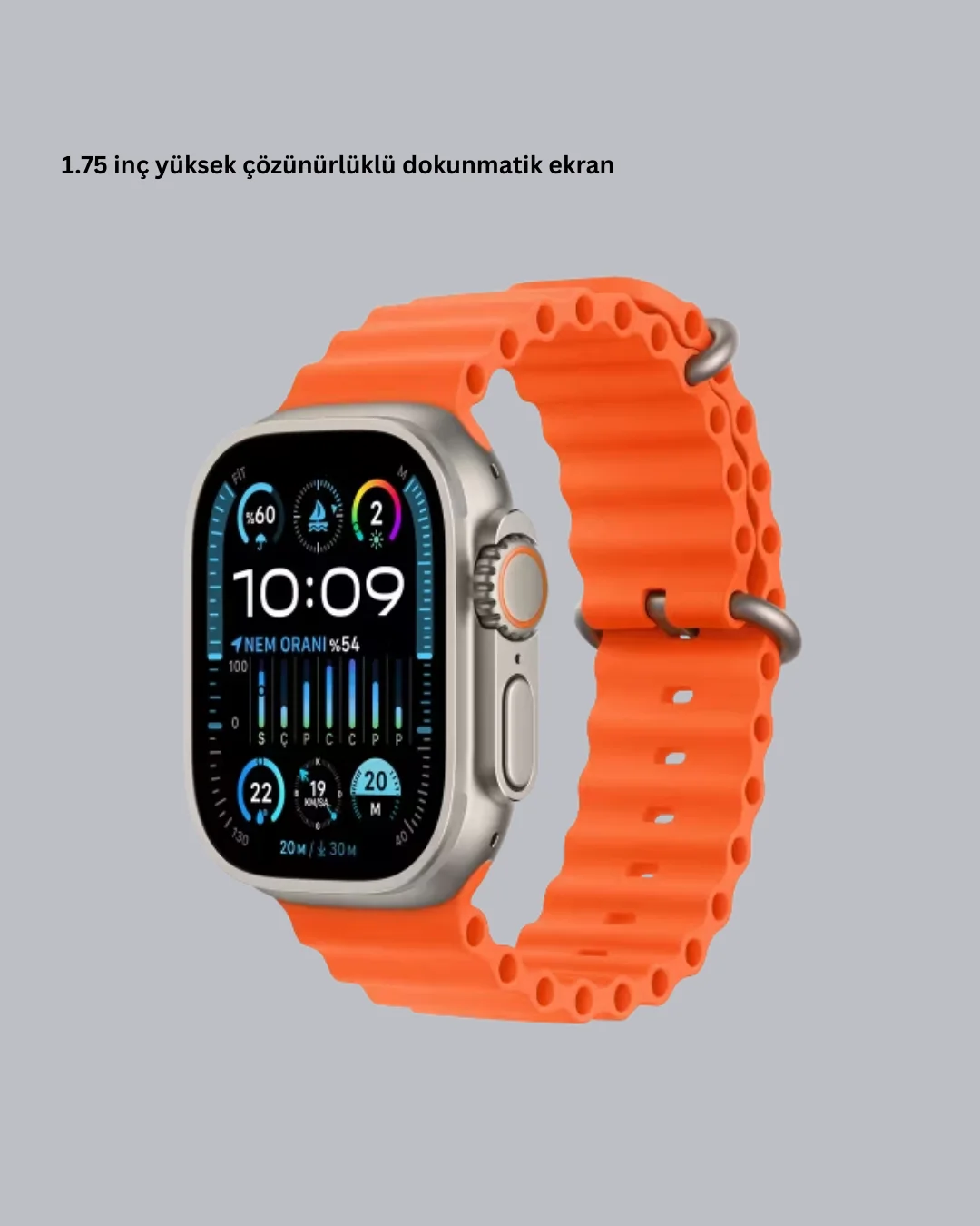 S8 Ultra Akıllı Saat + Gürültü Önleyici Kablosuz Kulaklık Seti Yeni Nesil