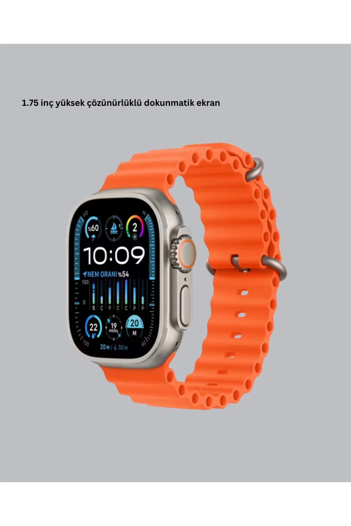 S8 Ultra Akıllı Saat ve Bluetooth Kablosuz Kulaklık 2’li Set