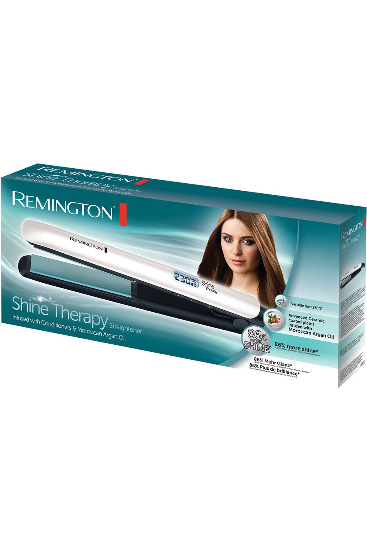 S8500 Shine Therapy Argan Yağlı Seramik Kaplamalı Saç Düzleştiric