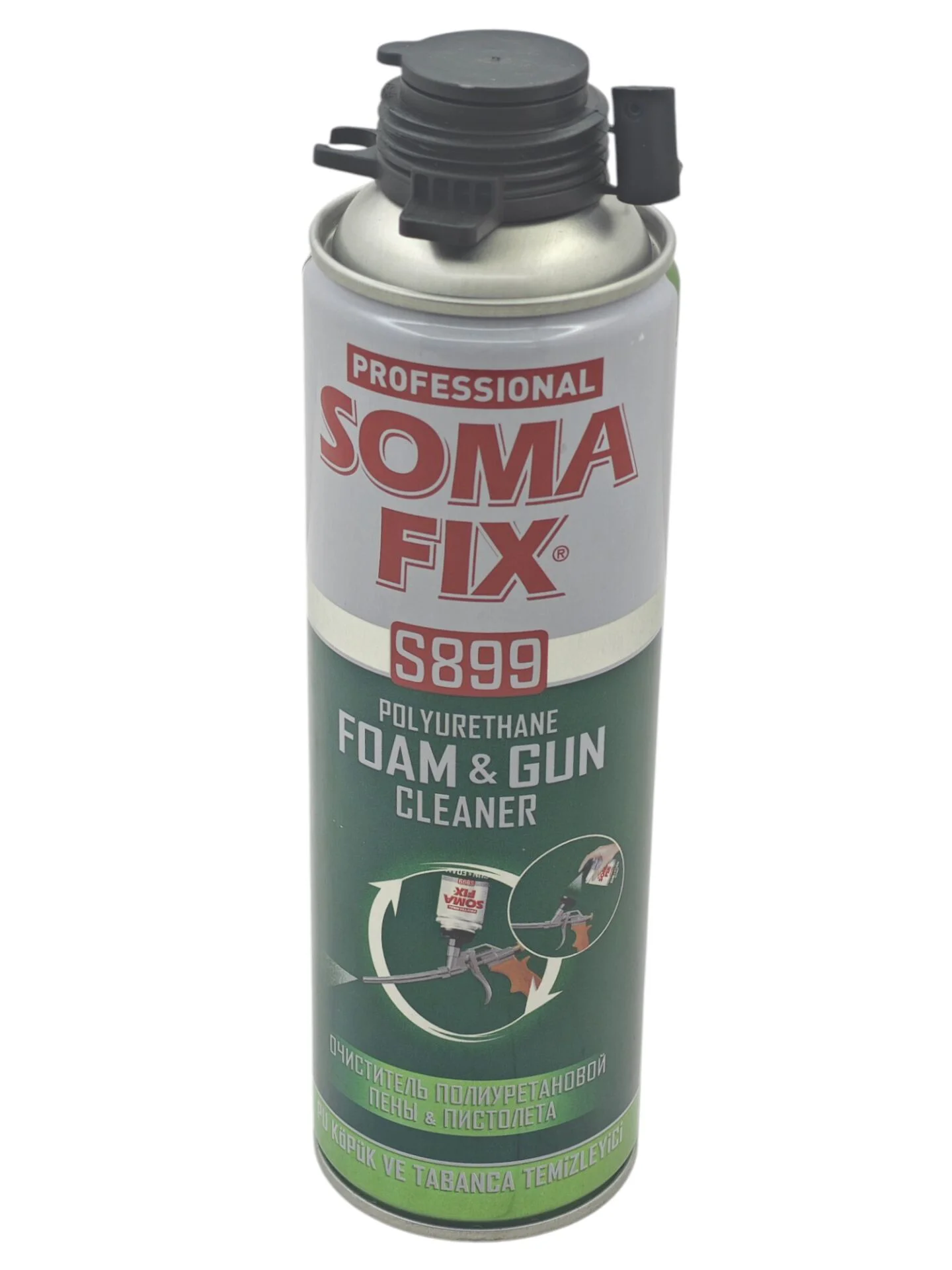 S899   Somafix PU Köpük ve Tabanca Temizleyici 500ml
