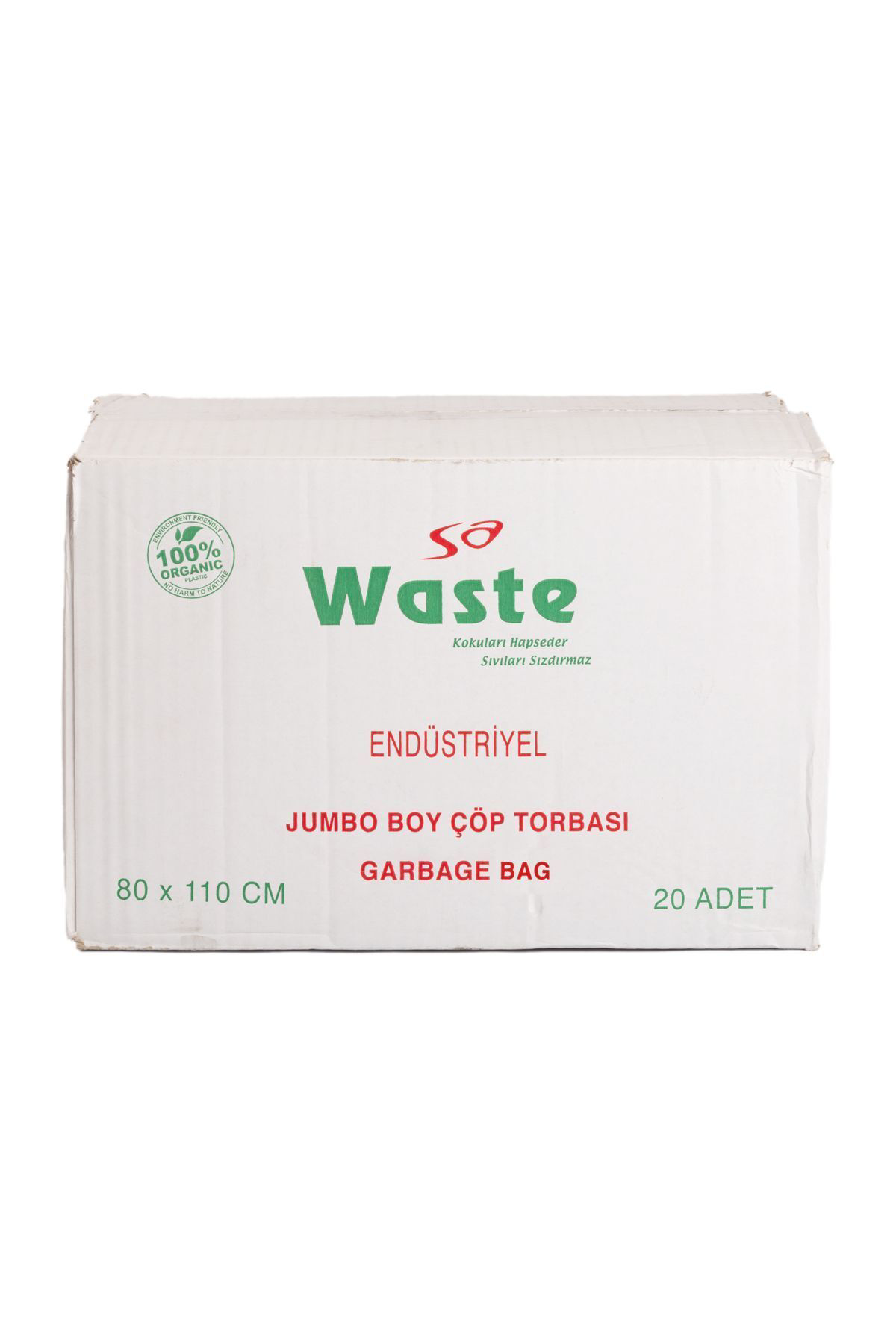 Sa Fresh Sa Waste Jumbo Boy Çöp Poşeti 80*110 Cm 20'Li Koli 200 Adet