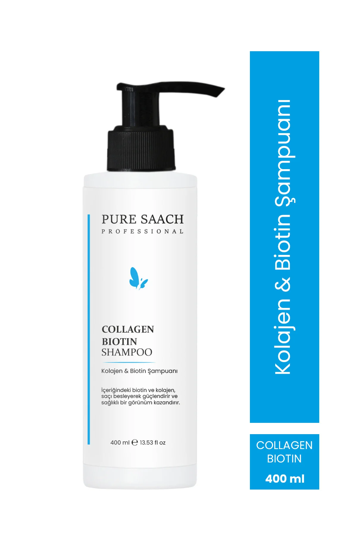 Saach Professional 3 Ürün Birlikte Colegen Biotin Sahampoo Slver Shampoo Saç Bakım Krem - Görsel 3