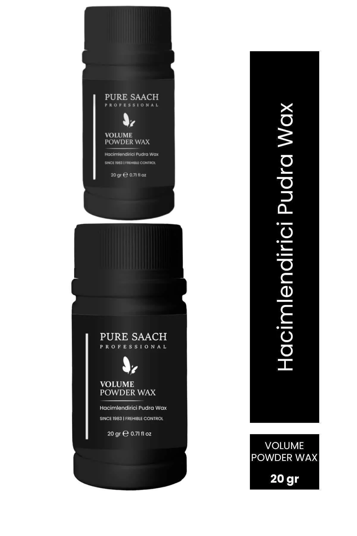 Saach Professional Toz Wax 20 gr x 2 Adet - Ekstra Hacim Veren Mat Görünümlü Avantajlı Set - Görsel 2
