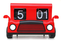 İhtiyaçavm Saat Flip Araba Masa Saati Araba Modeli Dekoratif Hediyelik