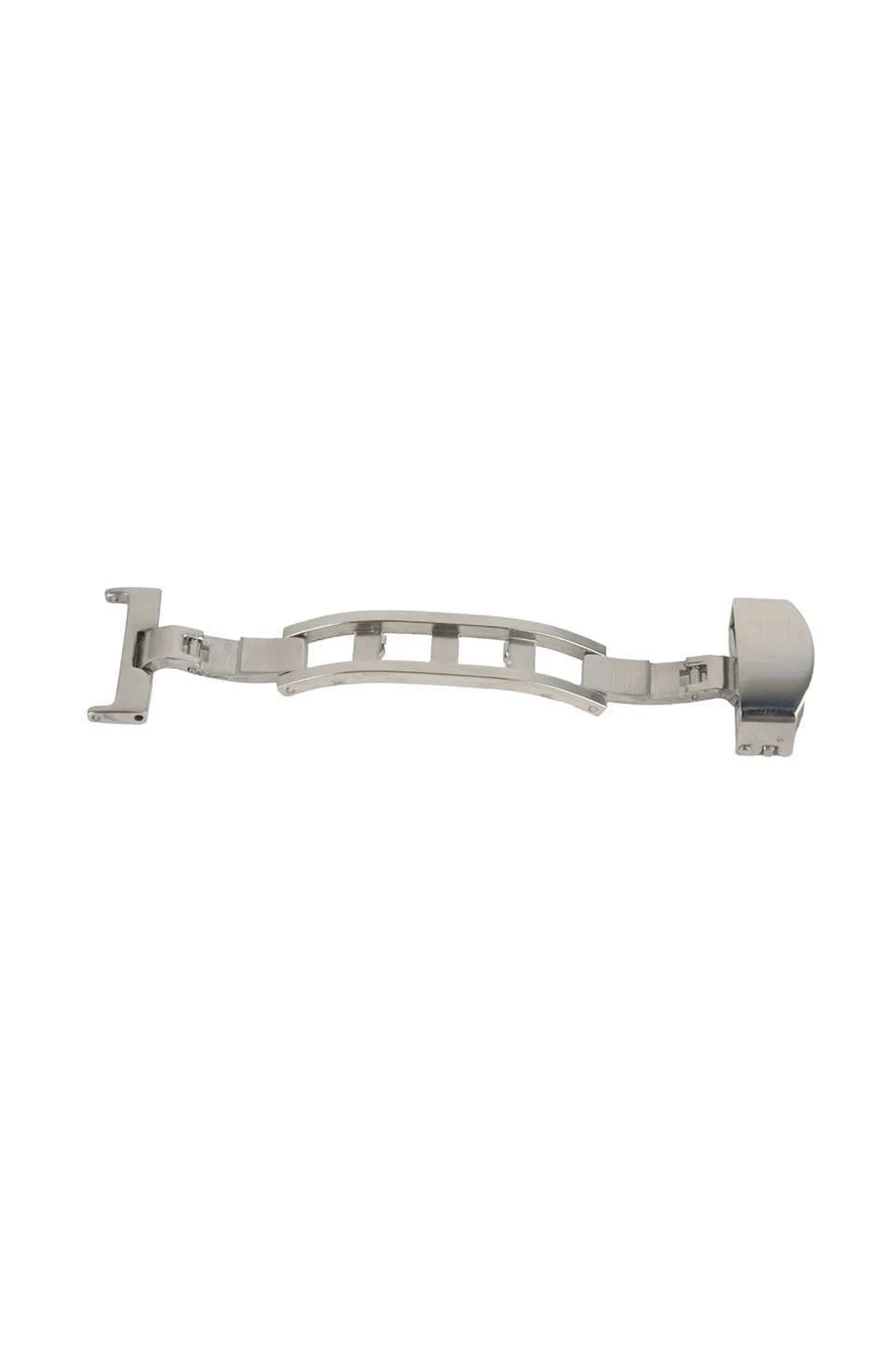 Saat Kordon Klipsi Kelebek Saat Tokası Metalik Krom 22 mm Çelik (NOT : 24 MM KORDONA UYGUN)