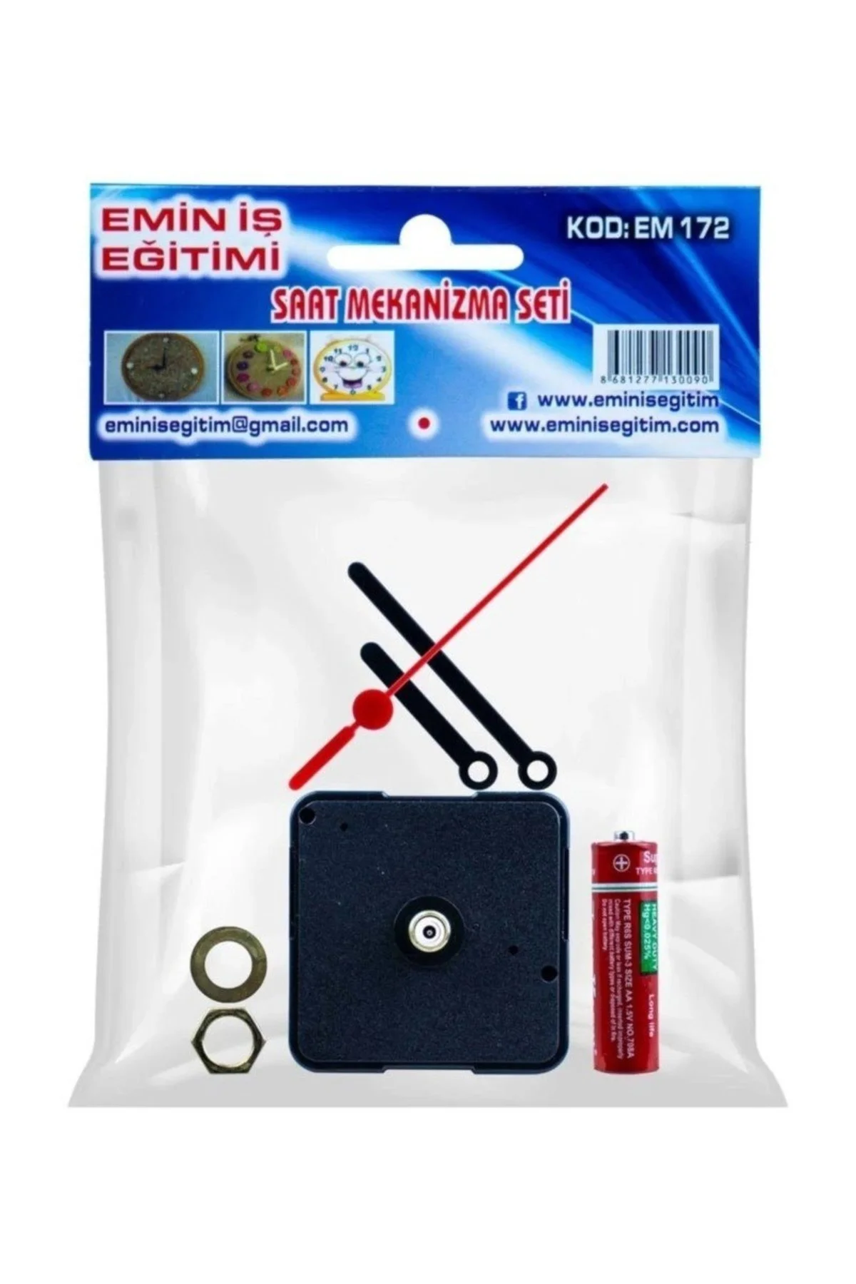 Saat Mekanizması Seti