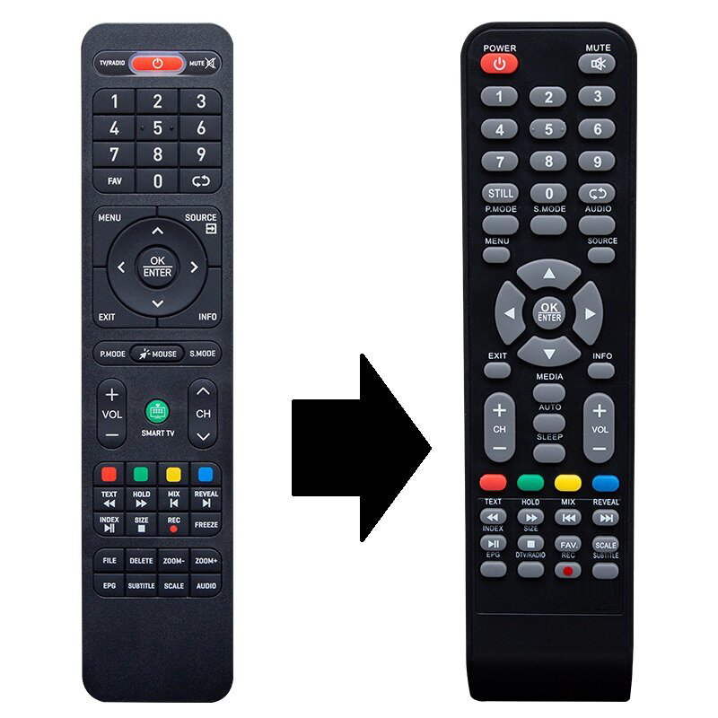 SABA Android Smart LED TV Kumandası – Eşdeğer