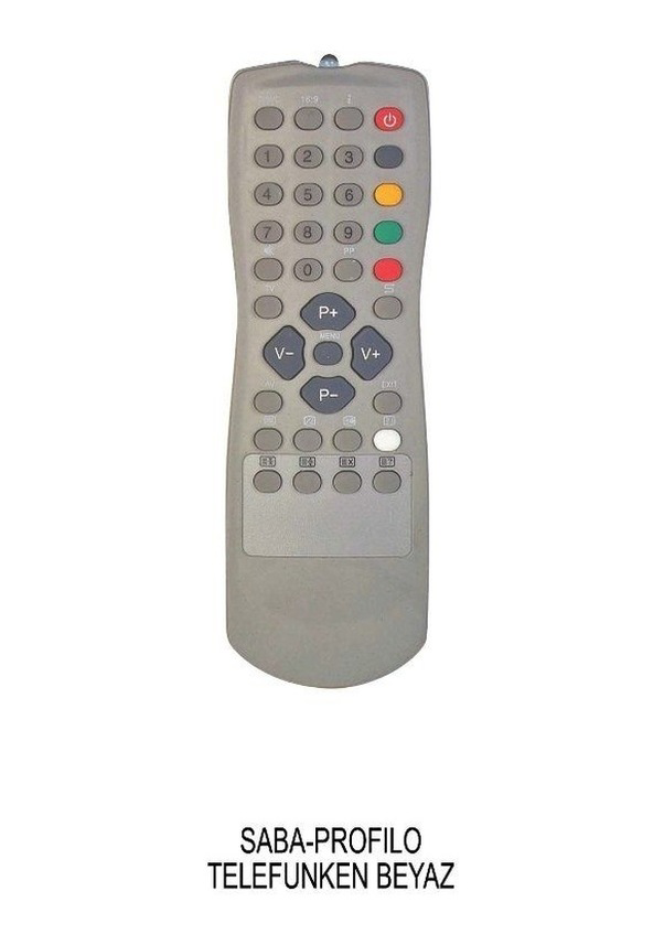 Saba-Profilo-Telefunken Beyaz Tv Kumandası