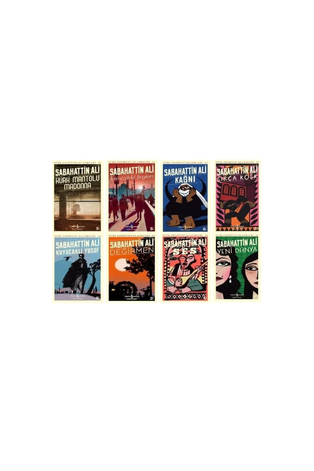 Sabahattin Ali Kitapları, 8 Kitap Seti
