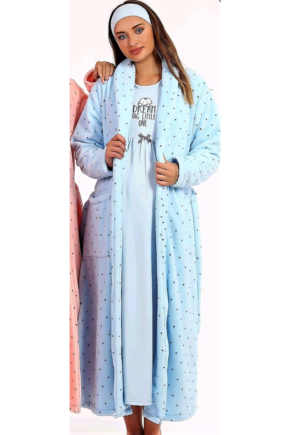 Baha Sabahlıklı Loğusa Gecelik Takımı Yeni Sezon