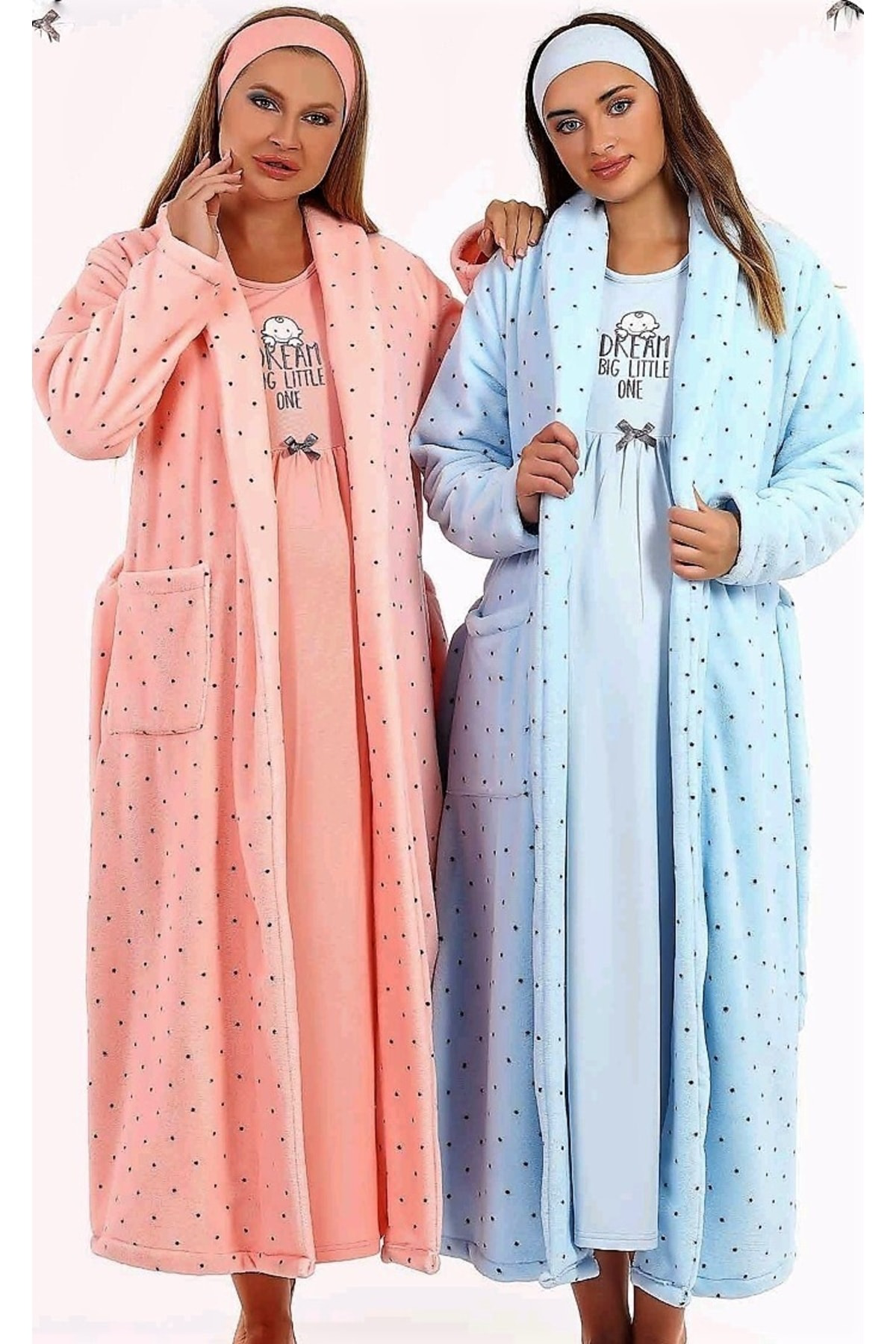 Baha Sabahlıklı Loğusa Gecelik Takımı Yeni Sezon