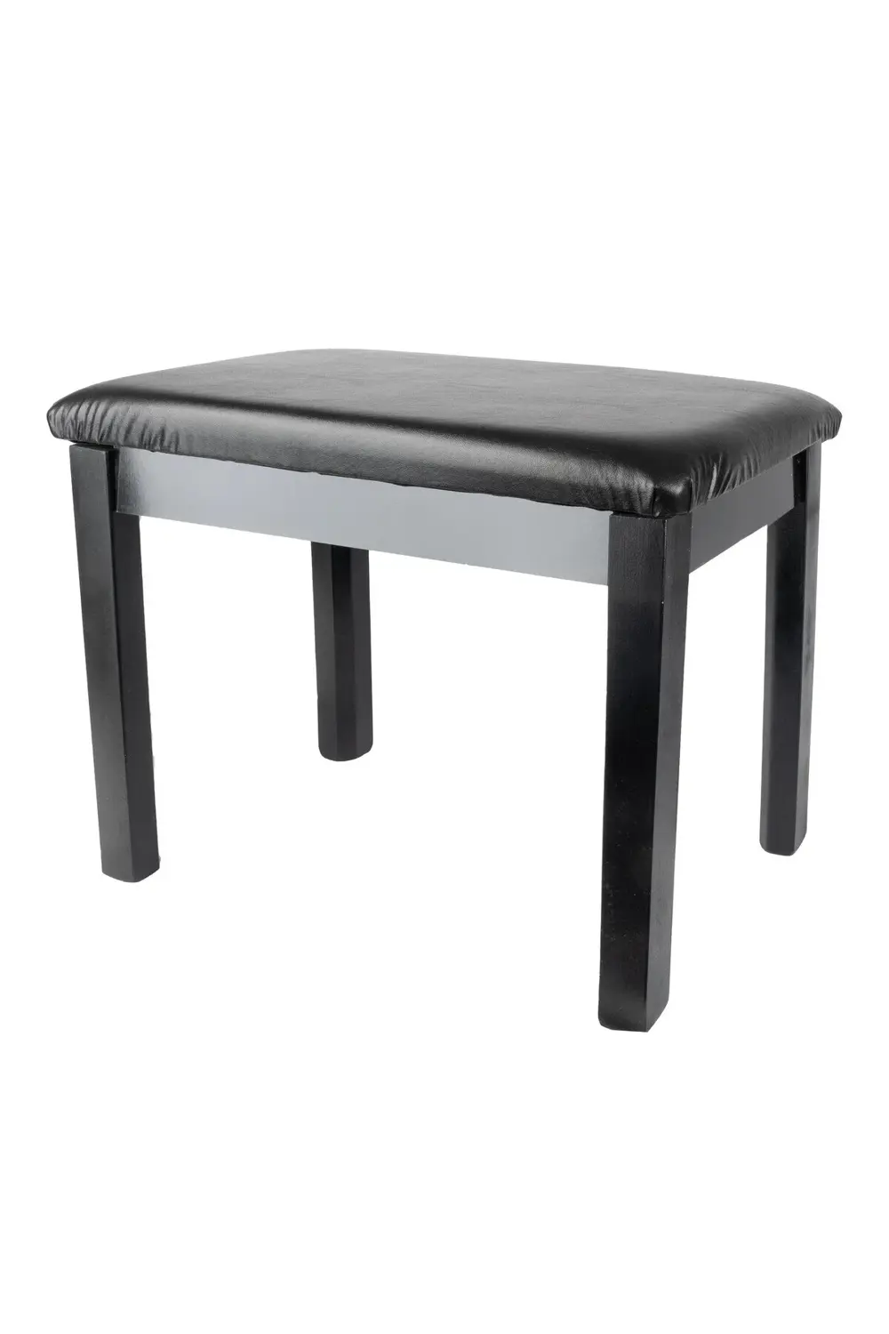 Sabit Ayaklı Piyano Taburesi Siyah