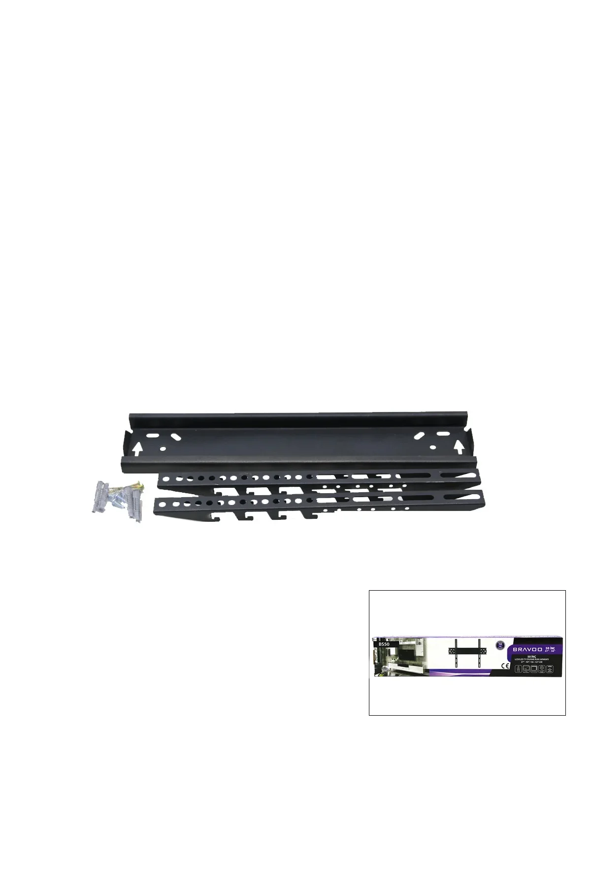 Sabit TV Duvar Askı Aparatı 56x127 cm (27-50 inç LCD/LED)