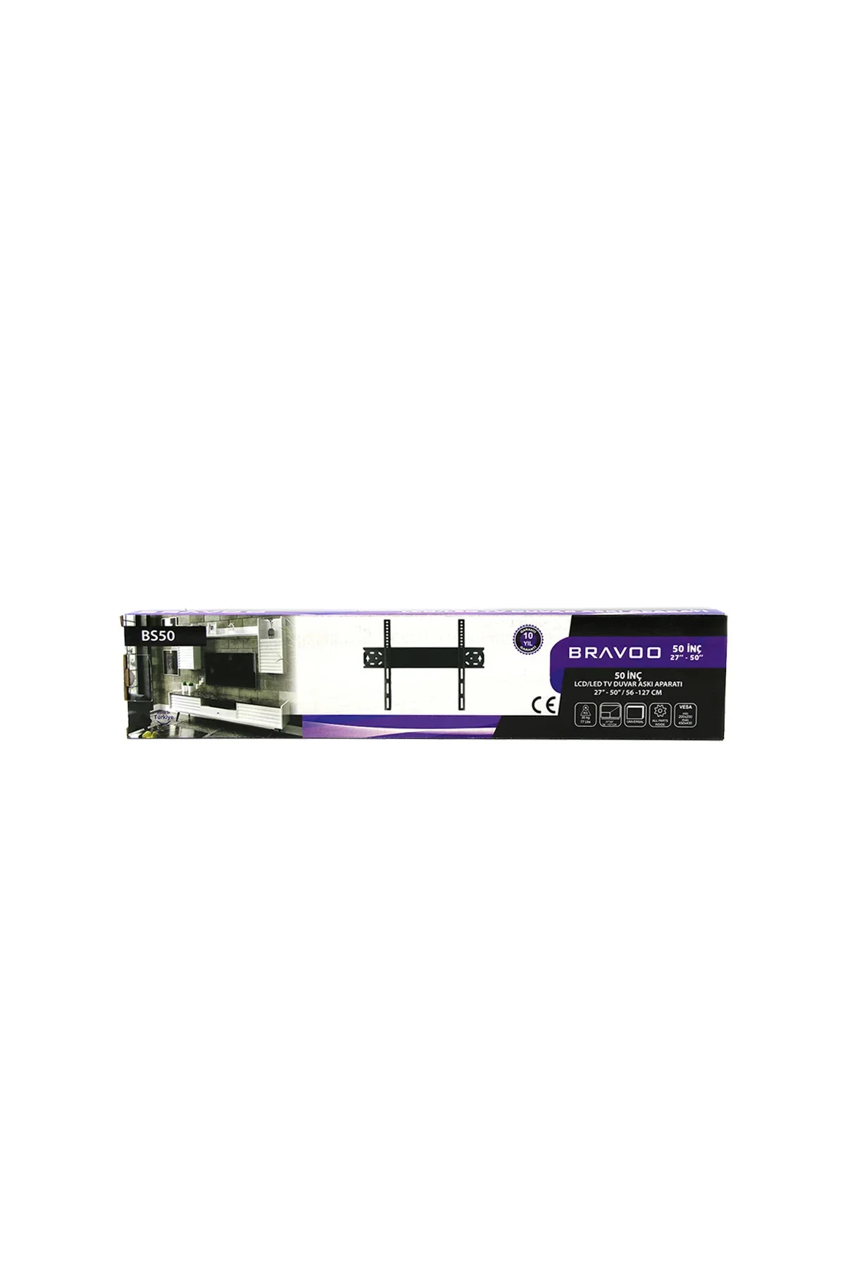 Sabit TV Duvar Askı Aparatı 56x127 cm (27-50 inç LCD/LED)