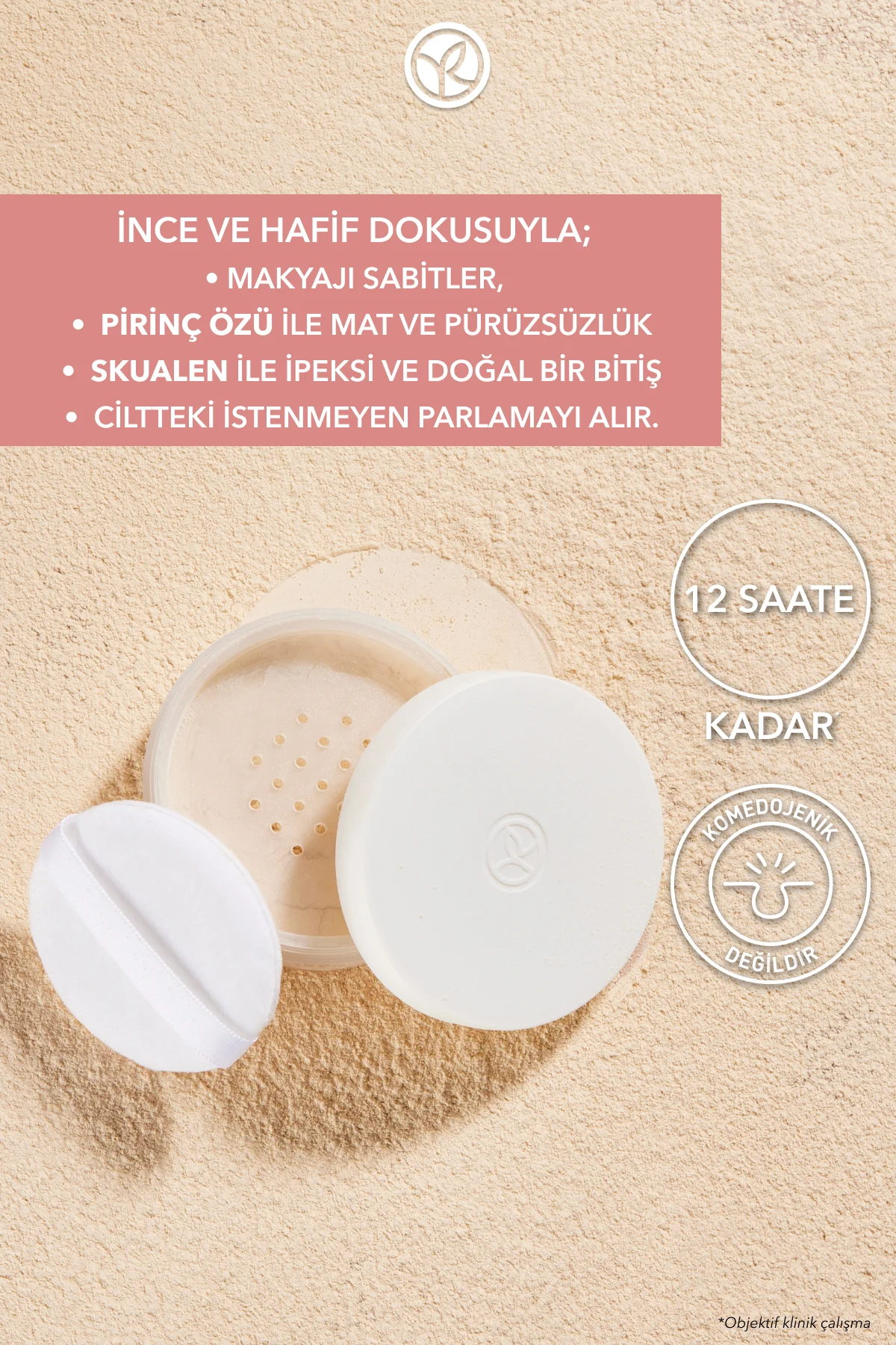 Sabitleyici Toz Pudra-Vegan-8.5g