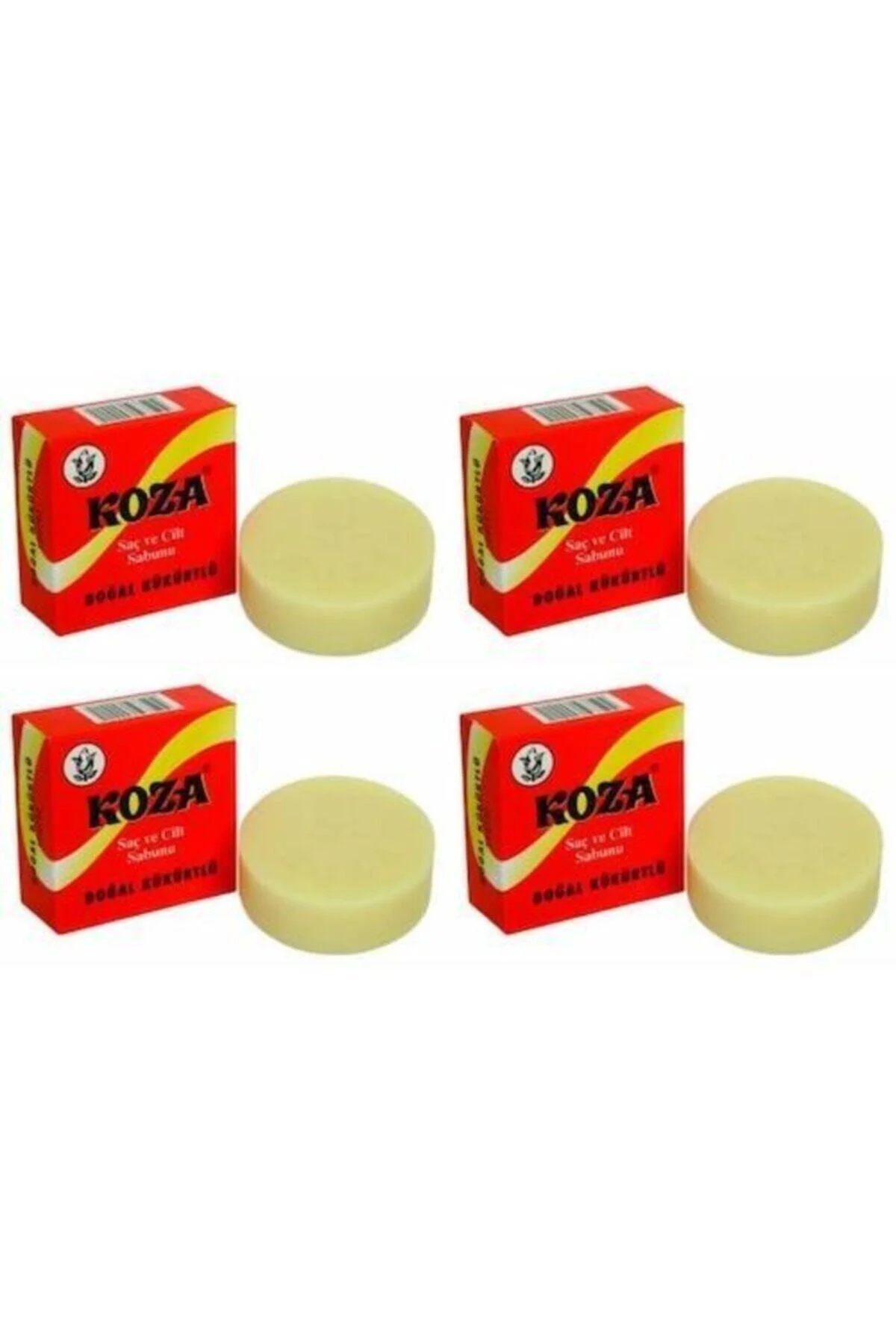 Sabun 100 gr Doğal Kükürtlü X 4 Adet