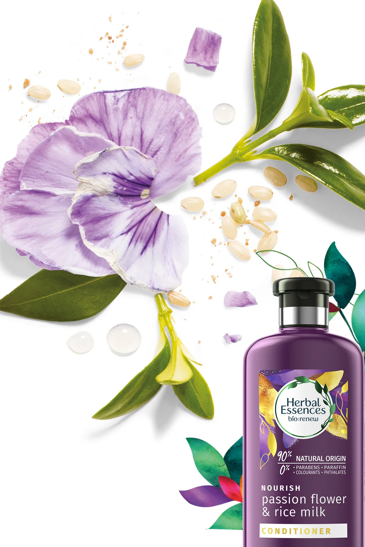 Saç Bakım Kremi Çarkıfelek Çiçeği ve Pirinç Sütü Saç Kremi 360 ml Saç Bakım Kremi Çarkıfelek Çiçeği ve Pirinç Sütü Saç Kremi 360 ml - Görsel 5