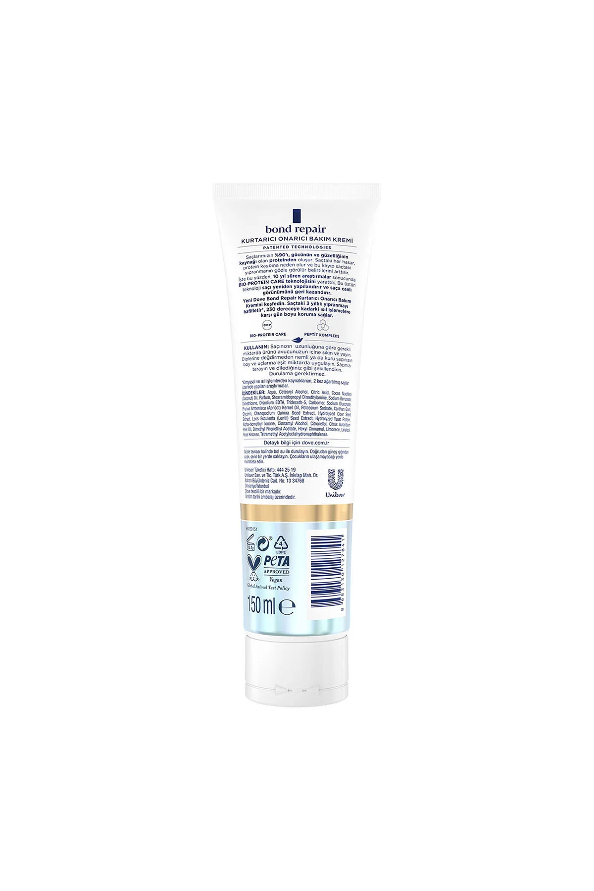 Saç Bakım Kremi Peptit Bond Repair 150 ml