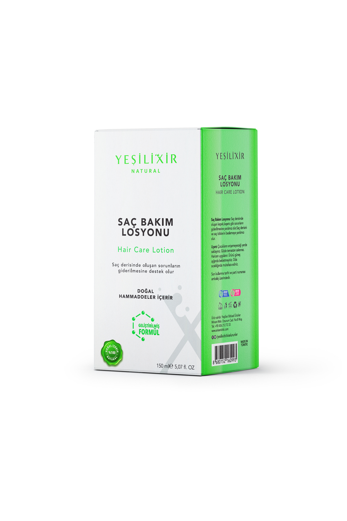 Yeşilxir Saç Bakım Losyonu 150 Ml (Bit Tarağı Hediyeli)